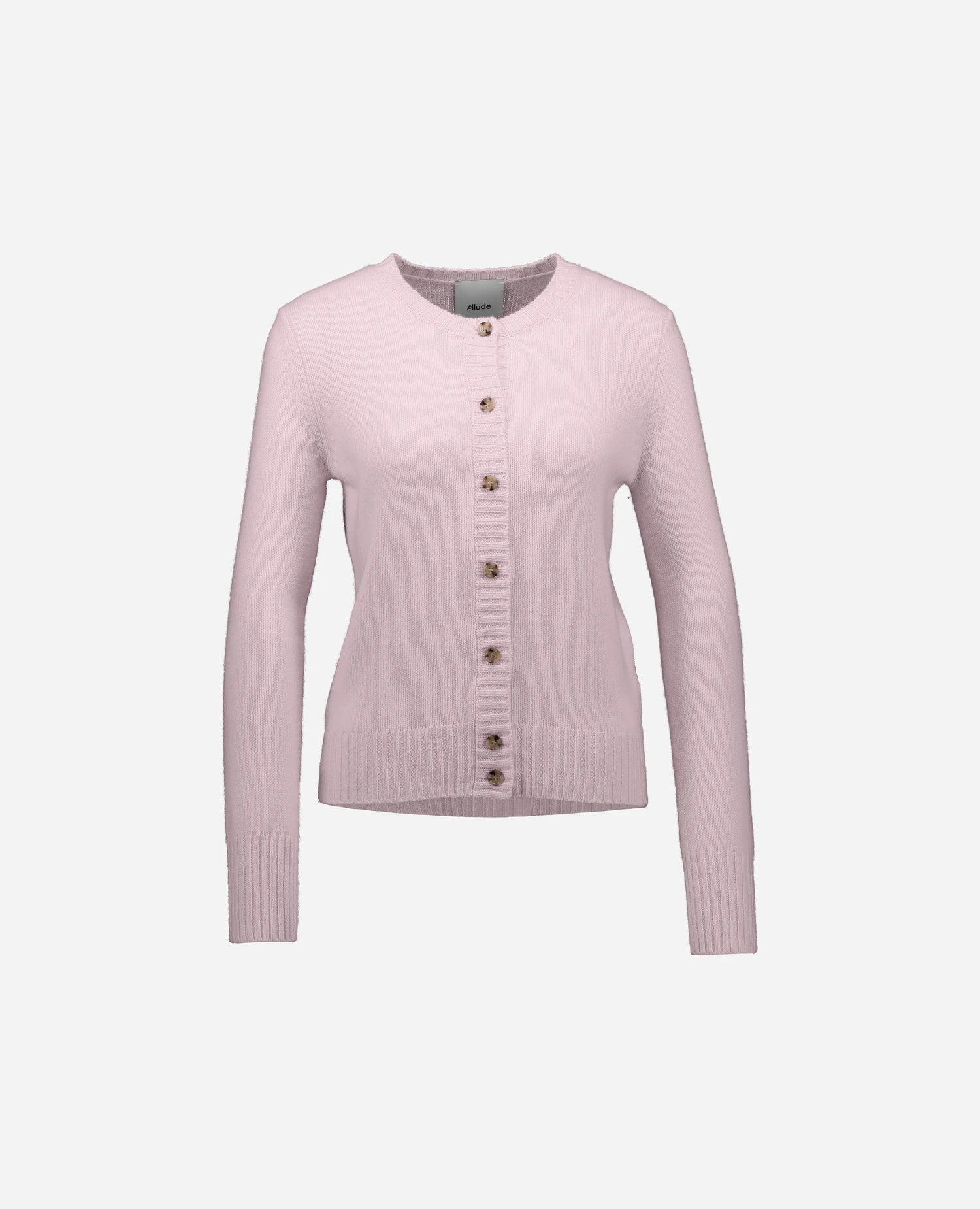 262-11231-60_1 - Allude - 100% Cashmere Active Cashmere Damen Langarm NEW Rose Rundhals SAPG::262-11231 Spring/Summer 2026 Strickjacke