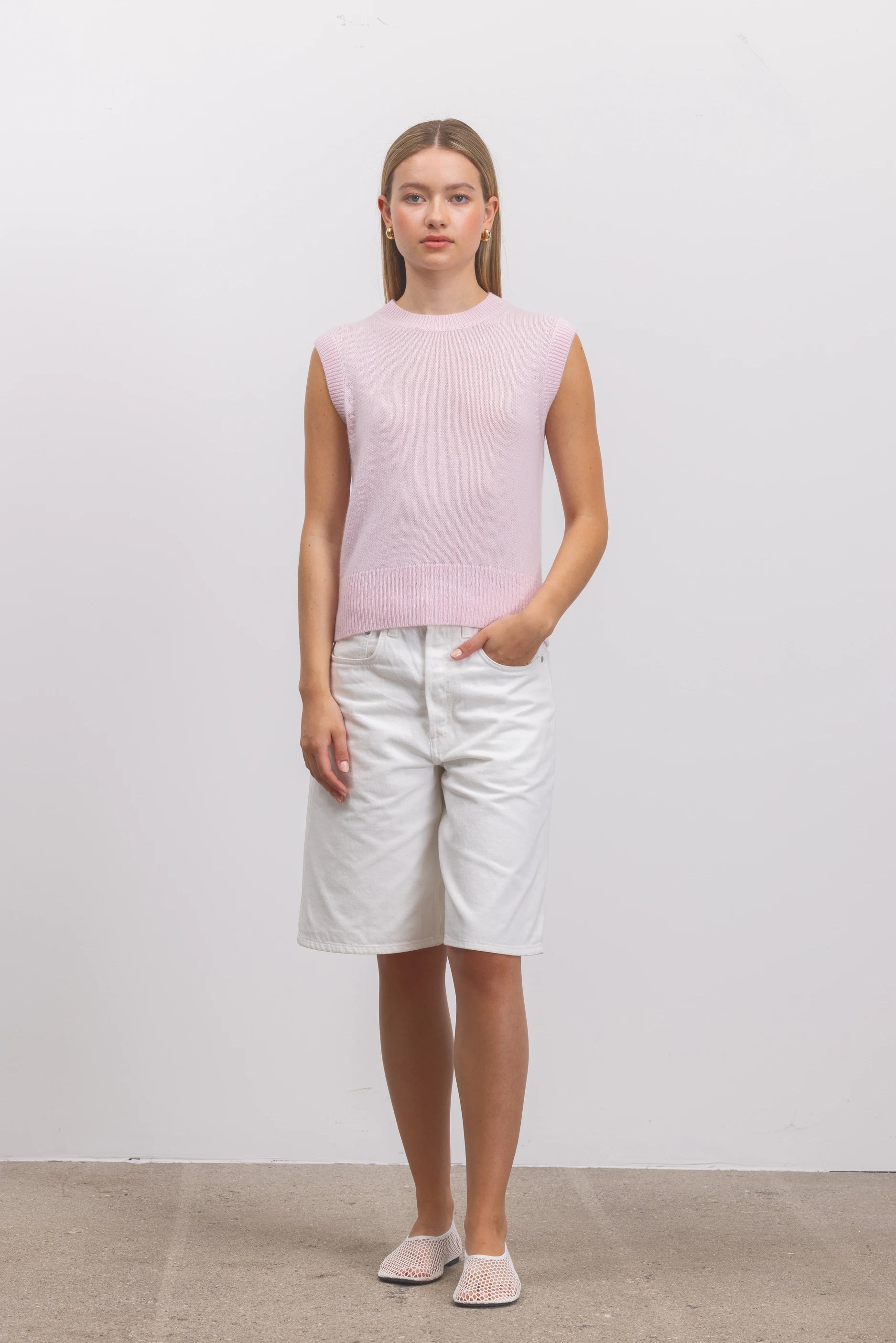262-11234-60_5 - Allude - 100% Cashmere Active Cashmere Damen NEW Pullover Rose Rundhals SAPG::262-11234 Spring/Summer 2026
