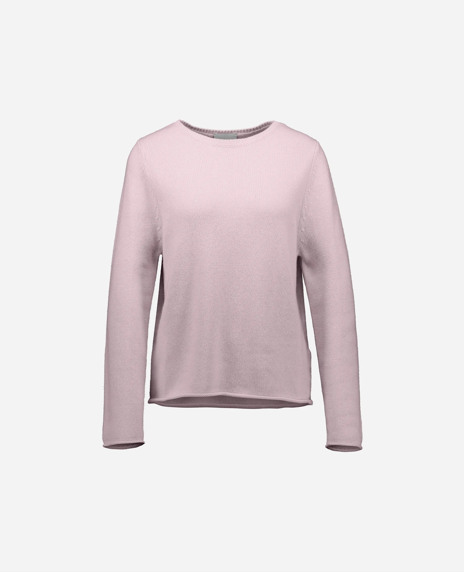 262-15032-60_1 - Allude - 30% Cashmere 70% Baumwolle Baumwolle Damen Langarm Pullover Rose Rundhals SAPG::262-15032 Spring/Summer 2026