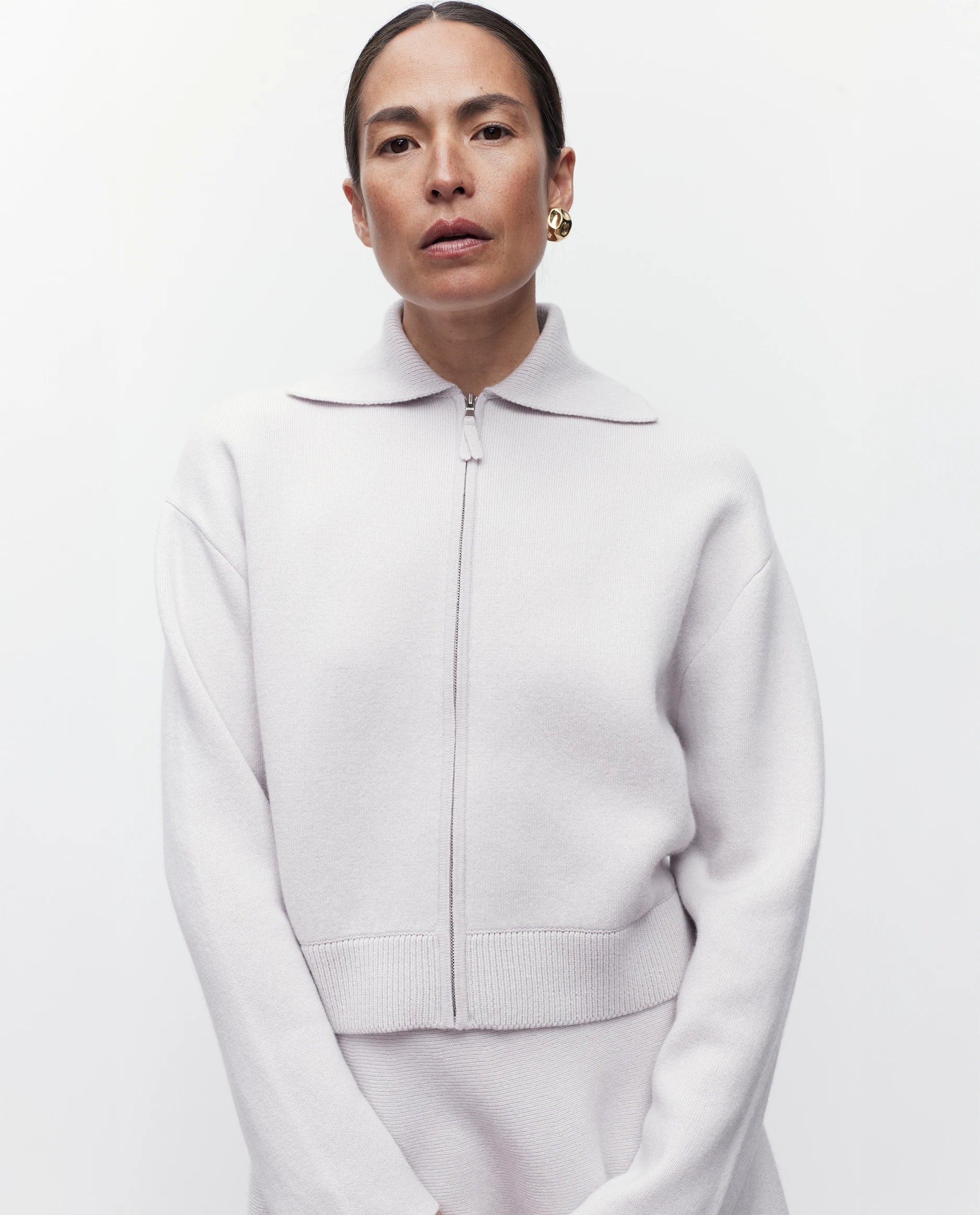 262-17600-80_2594 - Allude - 30% Cashmere 70% Wolle Active Damen Grau Jacket Langarm SAPG::262-17600 Spring/Summer 2026 Wolle