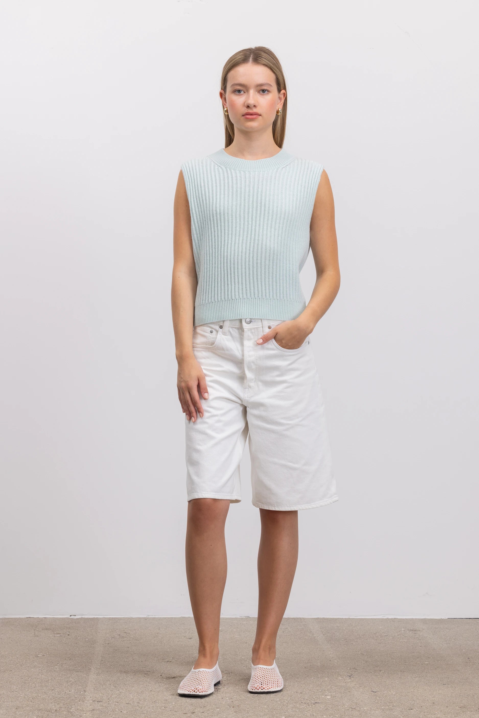 262-17623-30_5 - Allude - 30% Cashmere 70% Wolle Active Damen Grün Pullover Rundhals SAPG::262-17623 Spring/Summer 2026 Wolle