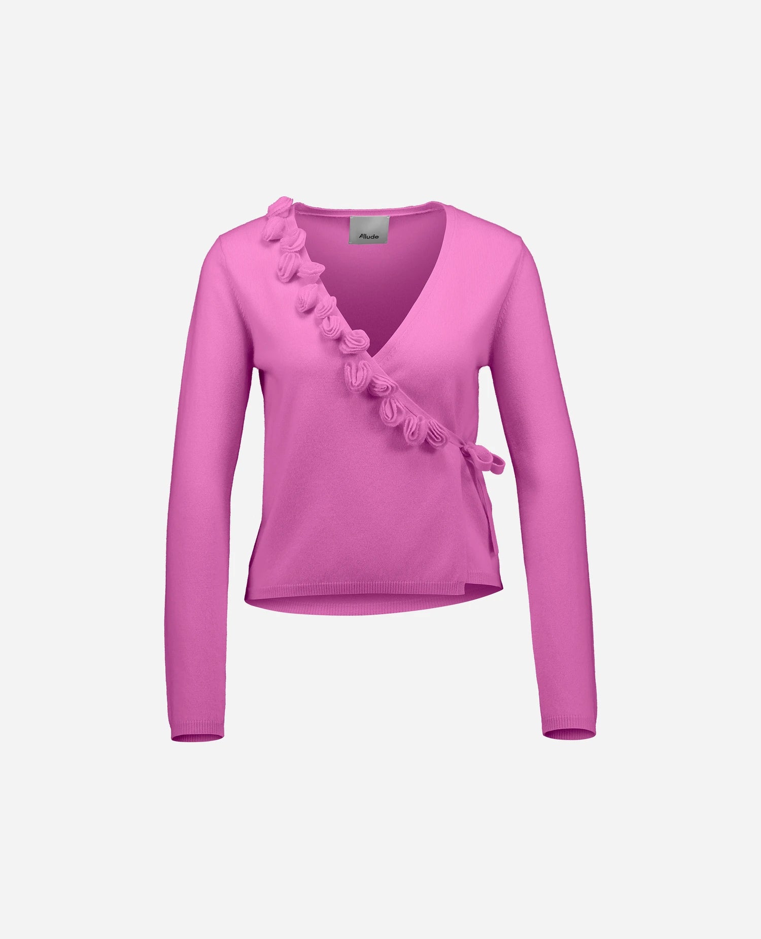 262-17684-62-1 - Allude - 30% Cashmere 70% Wolle Active Damen Langarm NEW Rose SAPG::262-17684 Spring/Summer 2026 Strickjacke Wolle