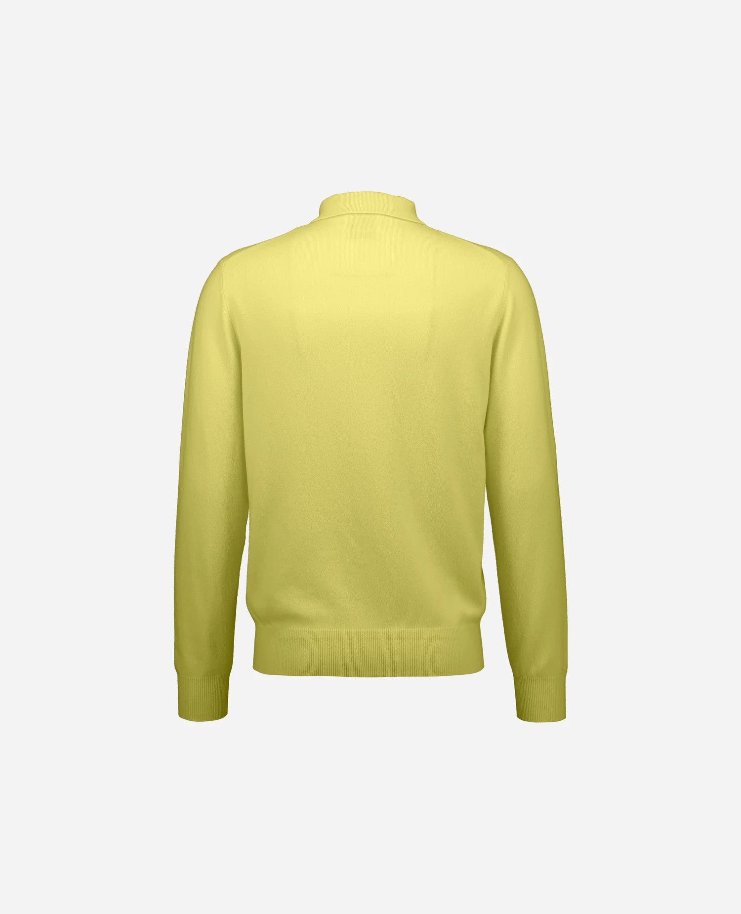 262-30023-21_2 - Allude - 100% Cashmere Active Cashmere Gelb Herren Langarm NEW Polo Pullover SAPG::262-30023 Spring/Summer 2026