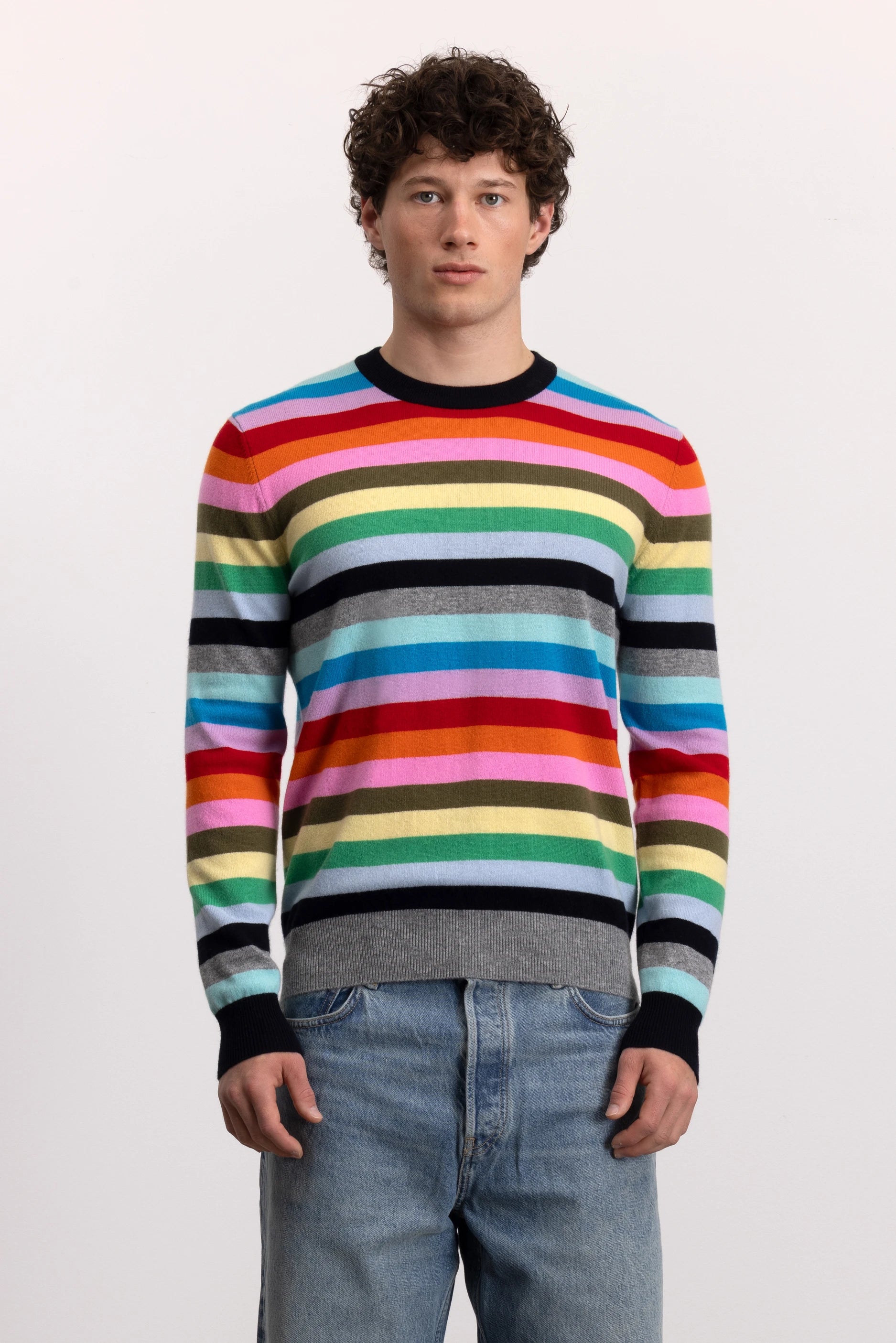 262-30050-Ori_5 - Allude - 100% Cashmere Active Cashmere Herren Langarm Pullover Rundhals SAPG::262-30050 Sonstige Spring/Summer 2026