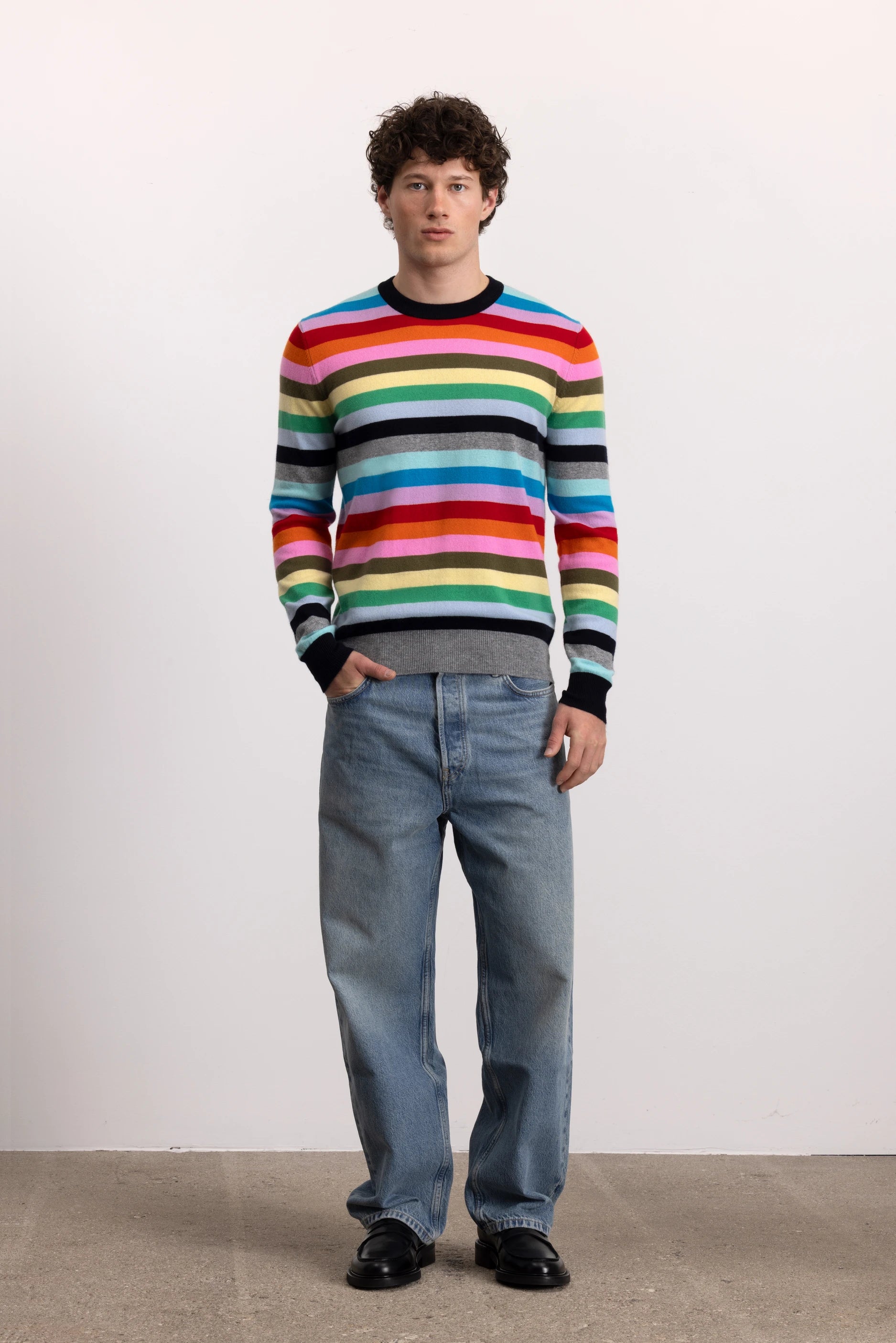 262-30050-Ori_6 - Allude - 100% Cashmere Active Cashmere Herren Langarm Pullover Rundhals SAPG::262-30050 Sonstige Spring/Summer 2026