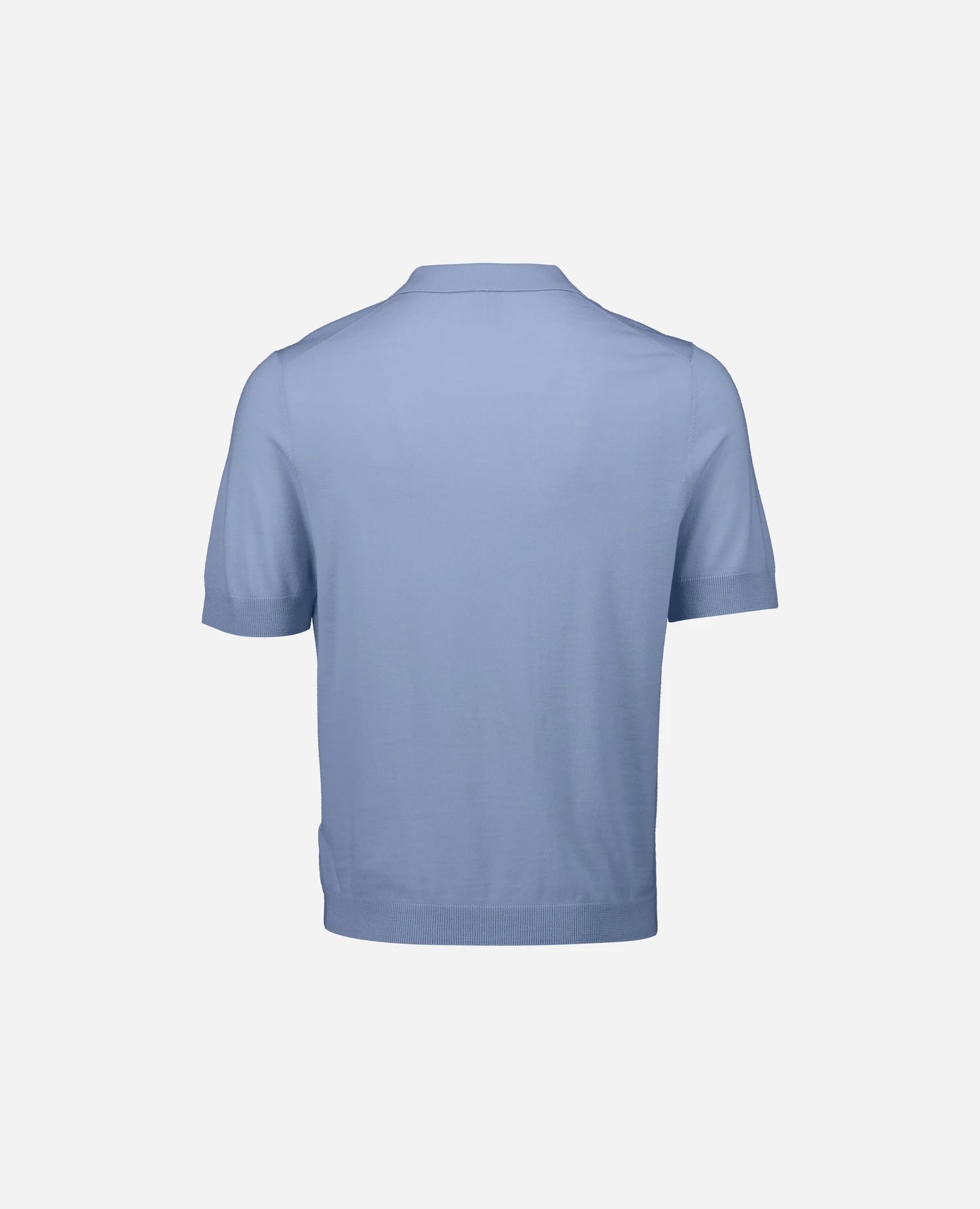 262-35003-11_2 - Allude - 1/4 Arm 30% Cashmere 70% Baumwolle Baumwolle Blau Herren Polo Pullover SAPG::262-35003 Spring/Summer 2026