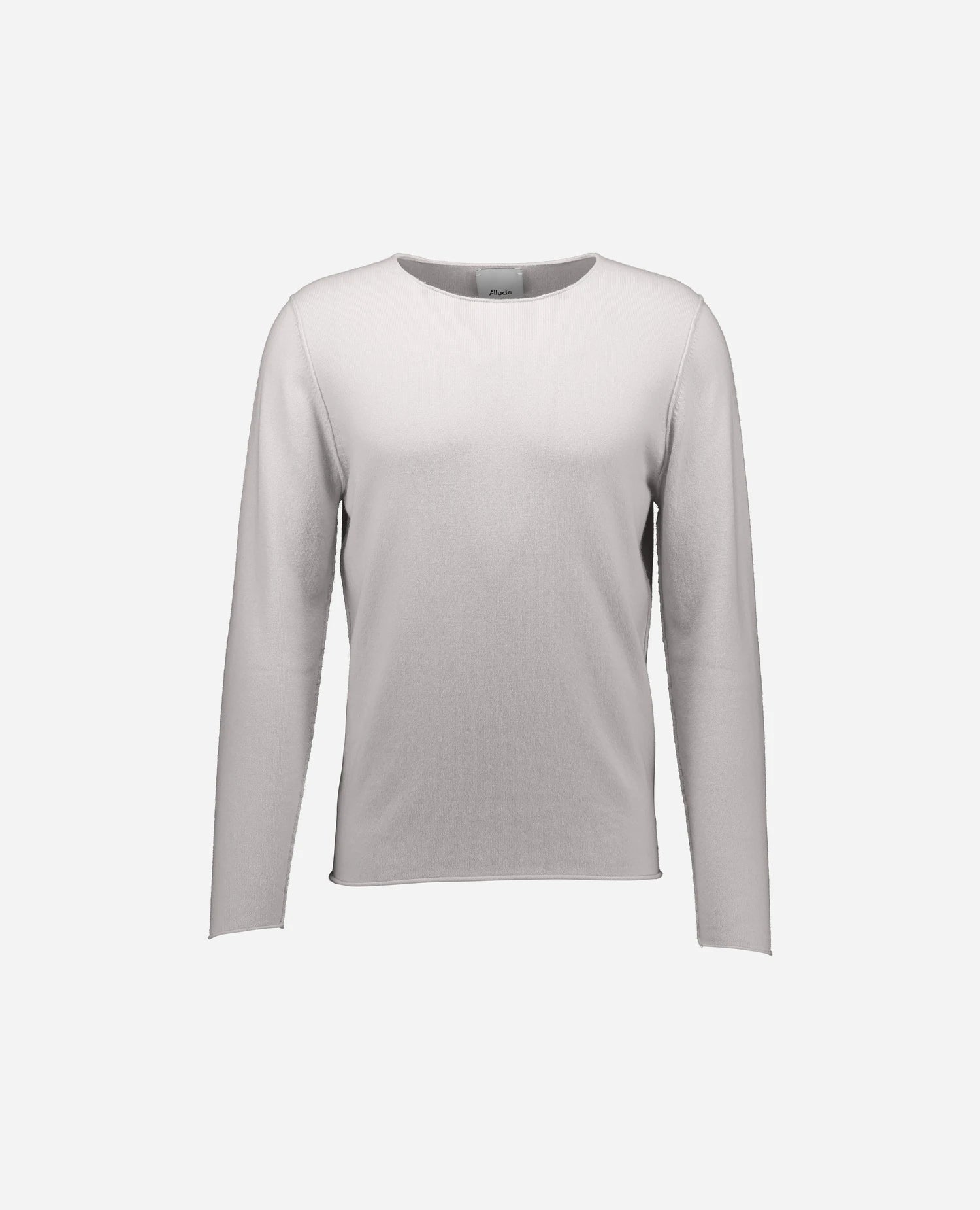 262-37013-80_1 - Allude - 30% Cashmere 70% Wolle Active Grau Herren Langarm NEW Pullover Rundhals SAPG::262-37013 Spring/Summer 2026 Wolle