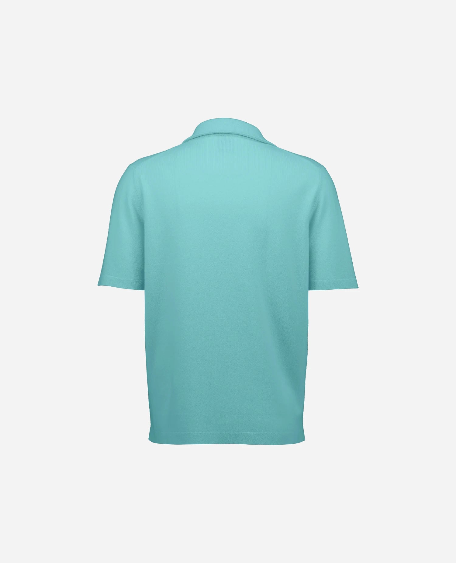 262-37014-31_2 - Allude - 30% Cashmere 70% Wolle Active Grün Halbarm Herren NEW Polo Pullover SAPG::262-37014 Spring/Summer 2026 Wolle