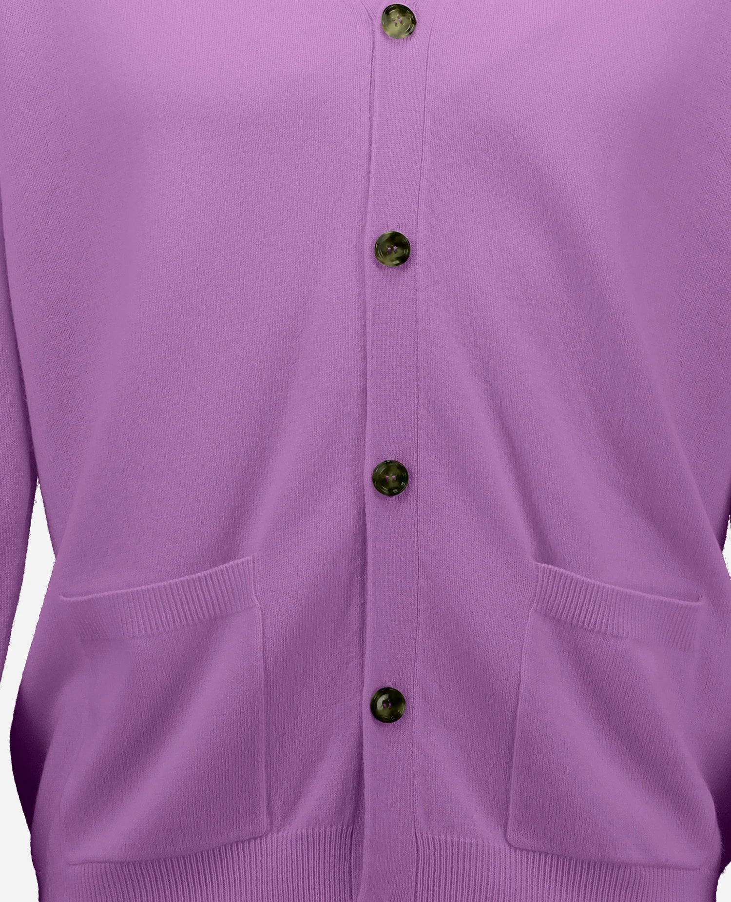 262-37022-70_4 - Allude - 30% Cashmere 70% Wolle Active Herren Langarm Lila NEW SAPG::262-37022 Spring/Summer 2026 Strickjacke V-Ausschnitt Wolle