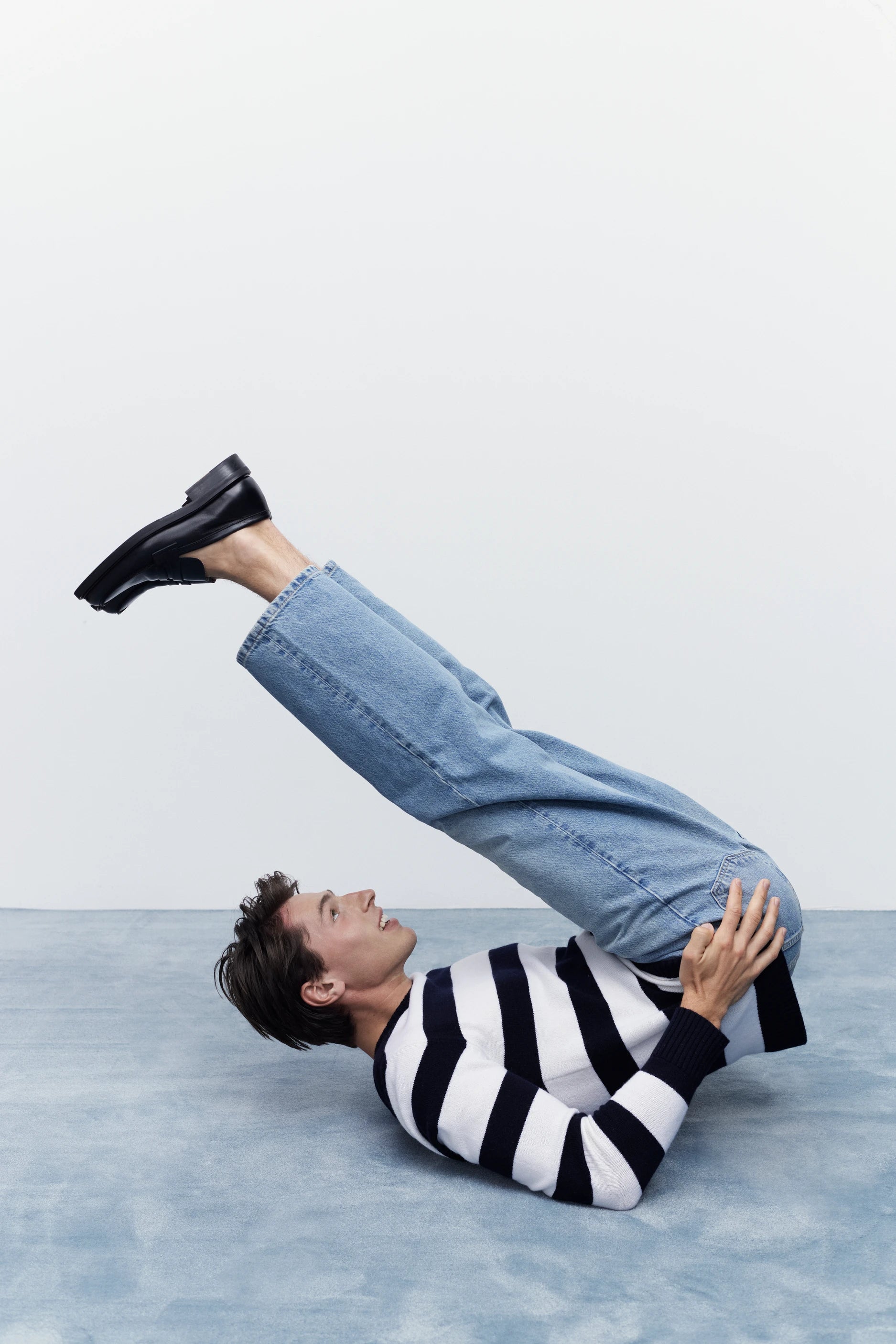 262-37040-1440_0987 - Allude - 30% Cashmere 70% Wolle Active Herren Langarm Navy NEW Pullover Rundhals SAPG::262-37040 Spring/Summer 2026 Wolle