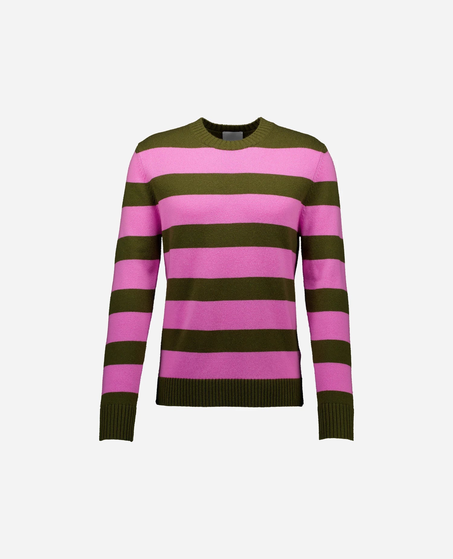 262-37040-3862_1 - Allude - 30% Cashmere 70% Wolle Active Herren Khaki Langarm NEW Pullover Rundhals SAPG::262-37040 Spring/Summer 2026 Wolle