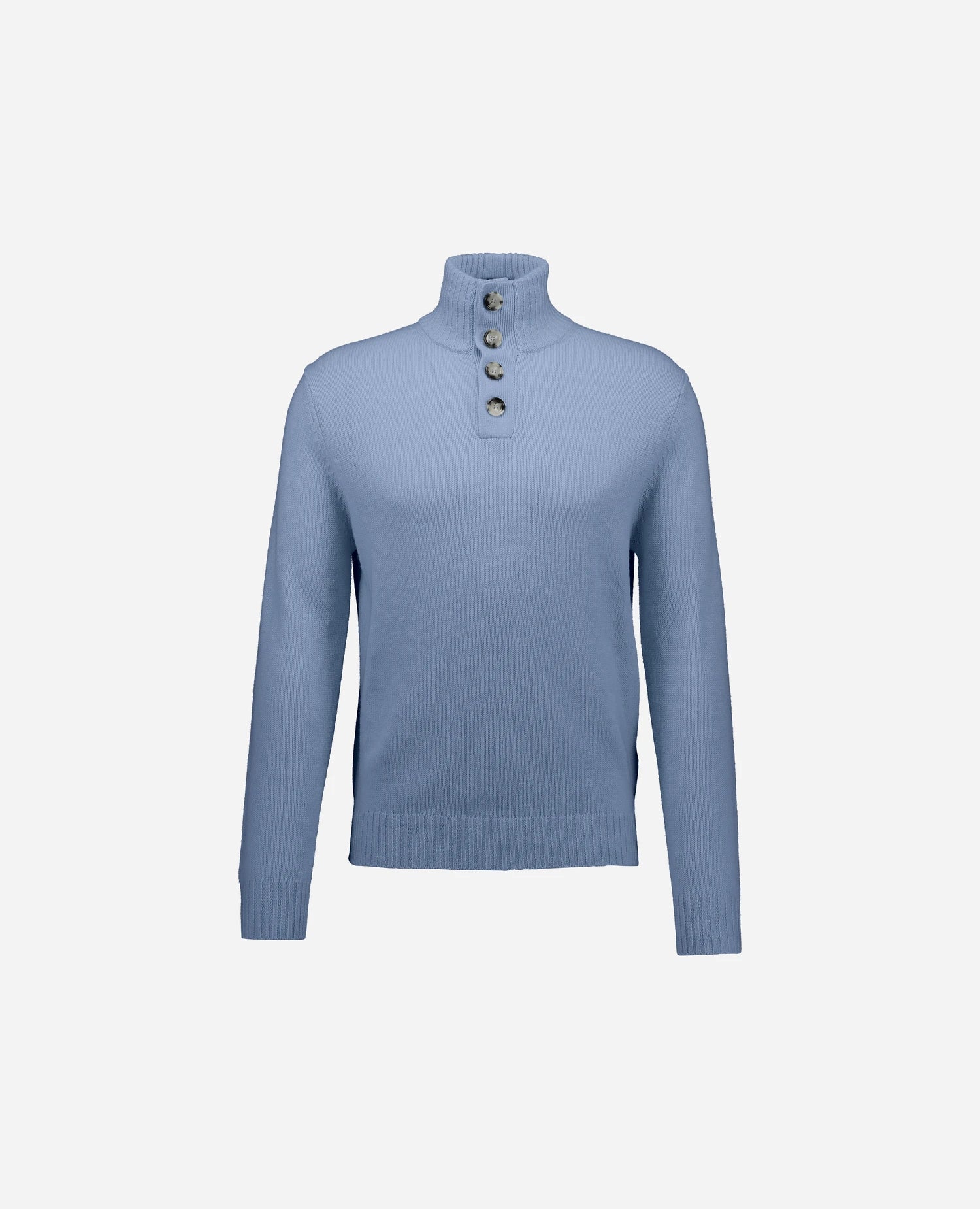 262-37062-11_1 - Allude - 30% Cashmere 70% Wolle Active Blau Herren Langarm NEW SAPG::262-37062 Spring/Summer 2026 Stehkragen Strickjacke Wolle