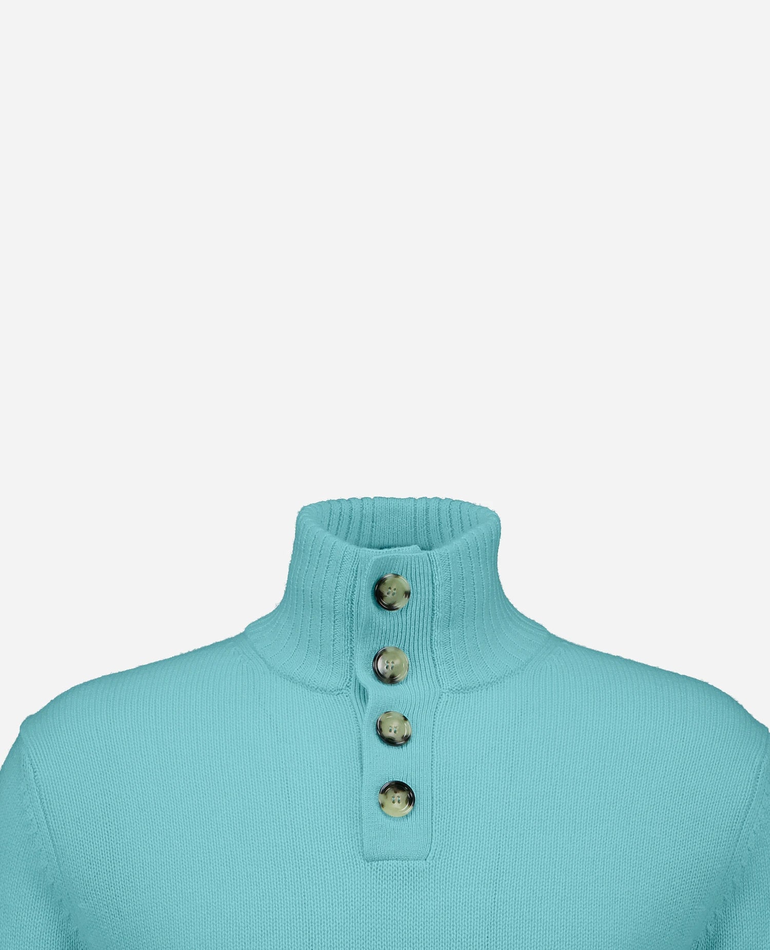 262-37062-31_3 - Allude - 30% Cashmere 70% Wolle Grün Herren Langarm SAPG::262-37062 Spring/Summer 2026 Stehkragen Strickjacke Wolle