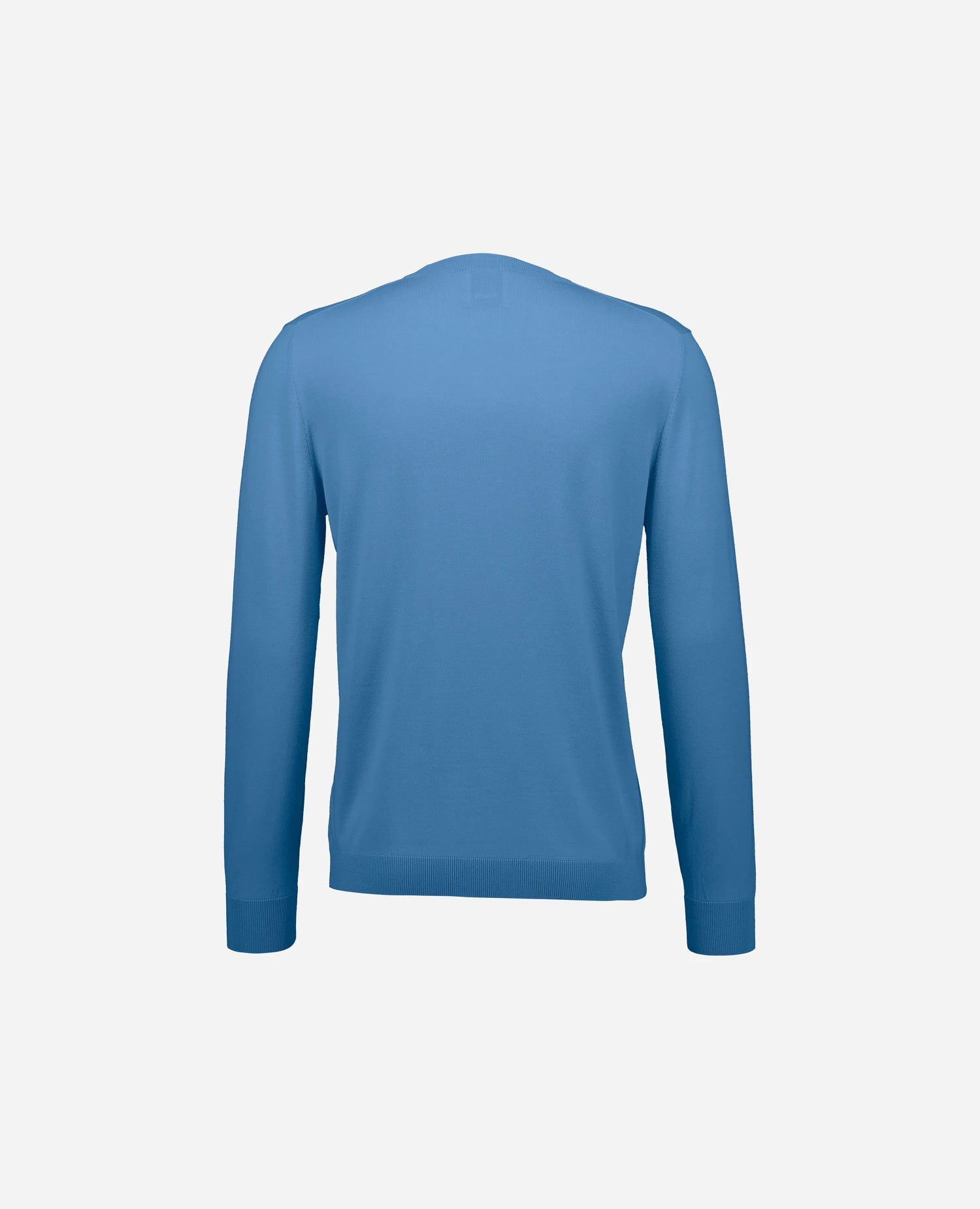 262-69400-416_2 - Allude - 100% Wolle (Merino) Active Blau Herren Langarm NEW Pullover SAPG::262-69400 Spring/Summer 2026 V-Ausschnitt Wolle