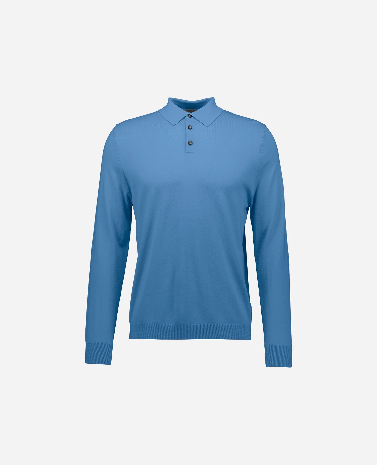262-69403-416_1 - Allude - 100% Wolle (Merino) Active Blau Herren Langarm NEW Polo Pullover SAPG::262-69403 Spring/Summer 2026 Wolle