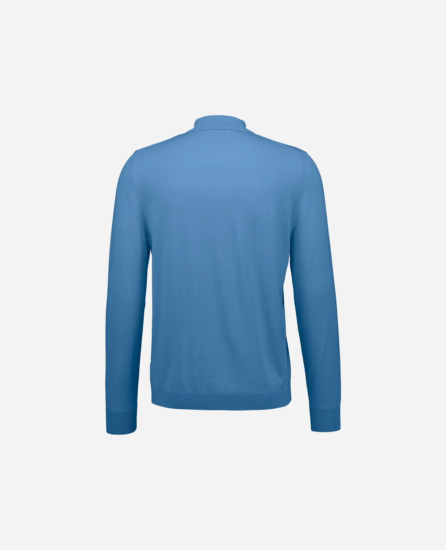 262-69403-416_2 - Allude - 100% Wolle (Merino) Active Blau Herren Langarm NEW Polo Pullover SAPG::262-69403 Spring/Summer 2026 Wolle