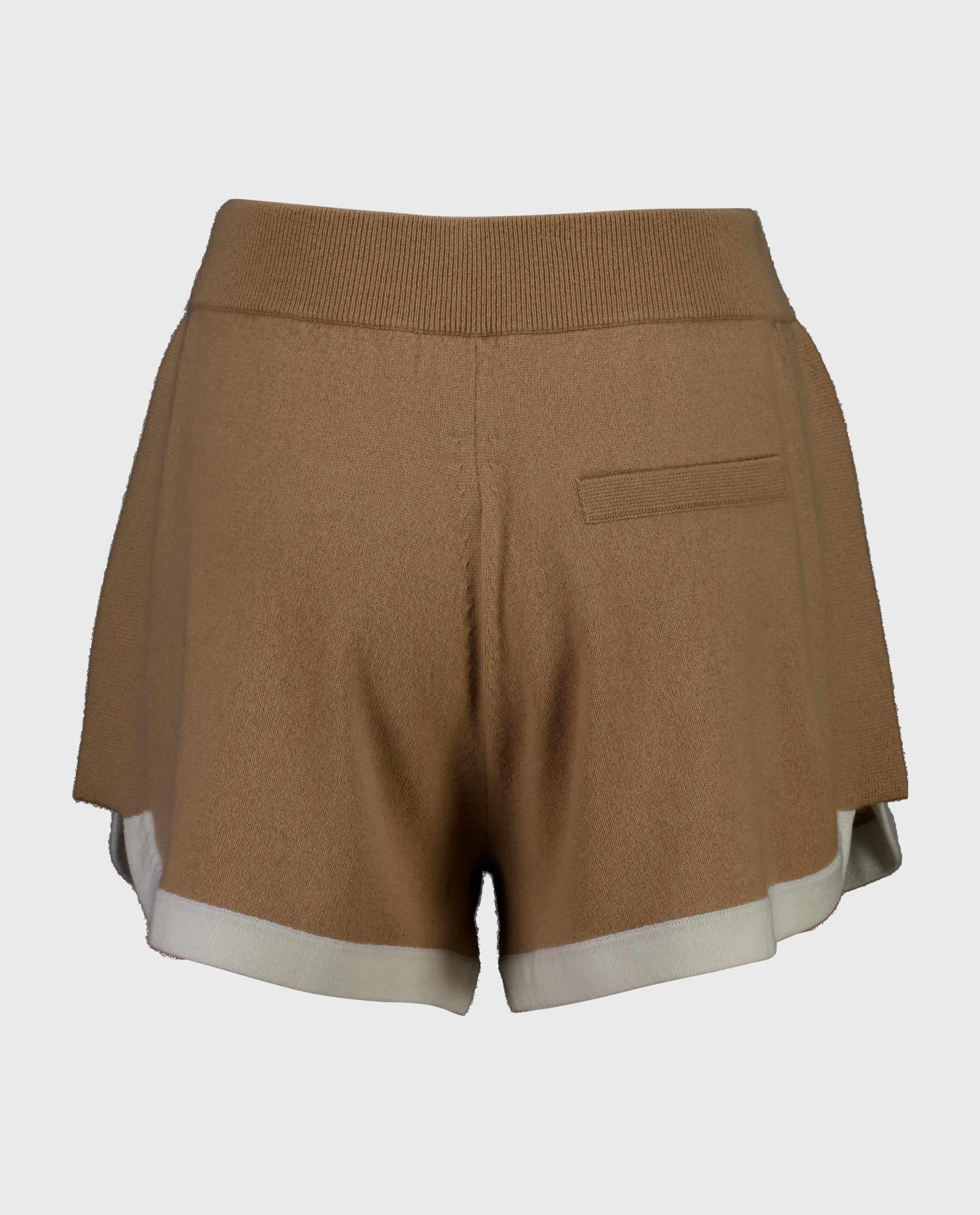 263-20034-4340_2 - Allude - 100% Cashmere Active Beige Capsule Summer 2026 Cashmere Damen kurze Hose NEW SAPG::263-20034 Spring/Summer 2026