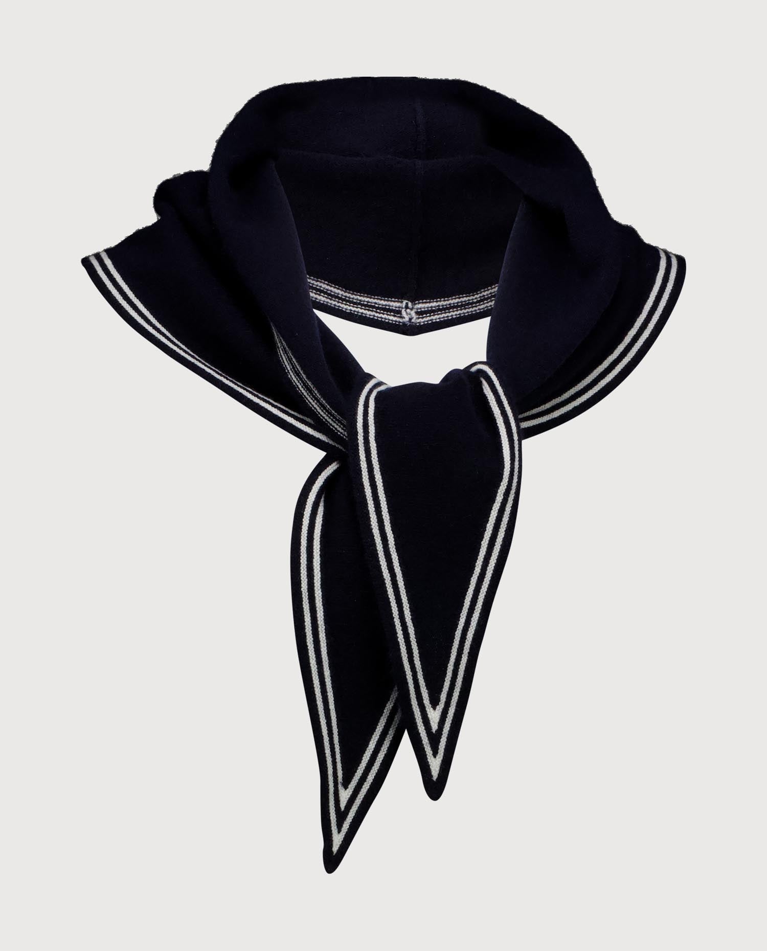 263-20035-1440_1 - Allude - 100% Cashmere Active Capsule Summer 2026 Cashmere Damen Navy NEW SAPG::263-20035 Schal Spring/Summer 2026