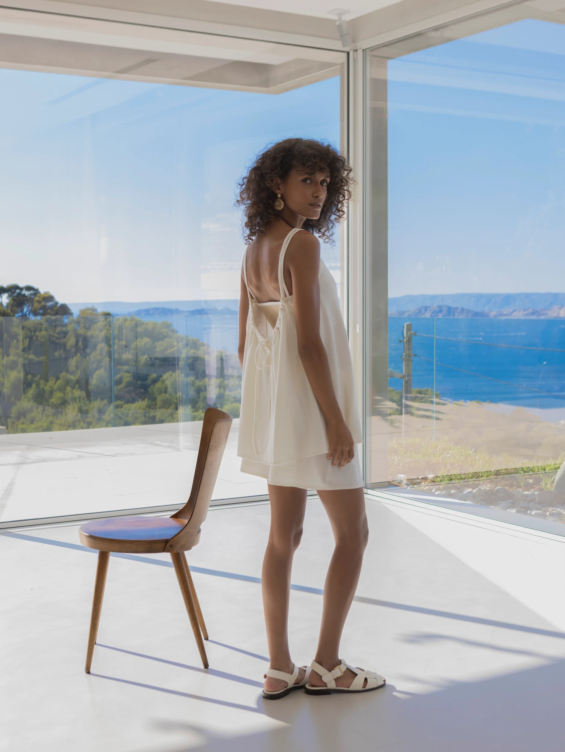 263-20042-40_2 - Allude - 100% Cashmere Active Capsule Summer 2026 Cashmere Damen NEW SAPG::263-20042 Spring/Summer 2026 Top Weiß