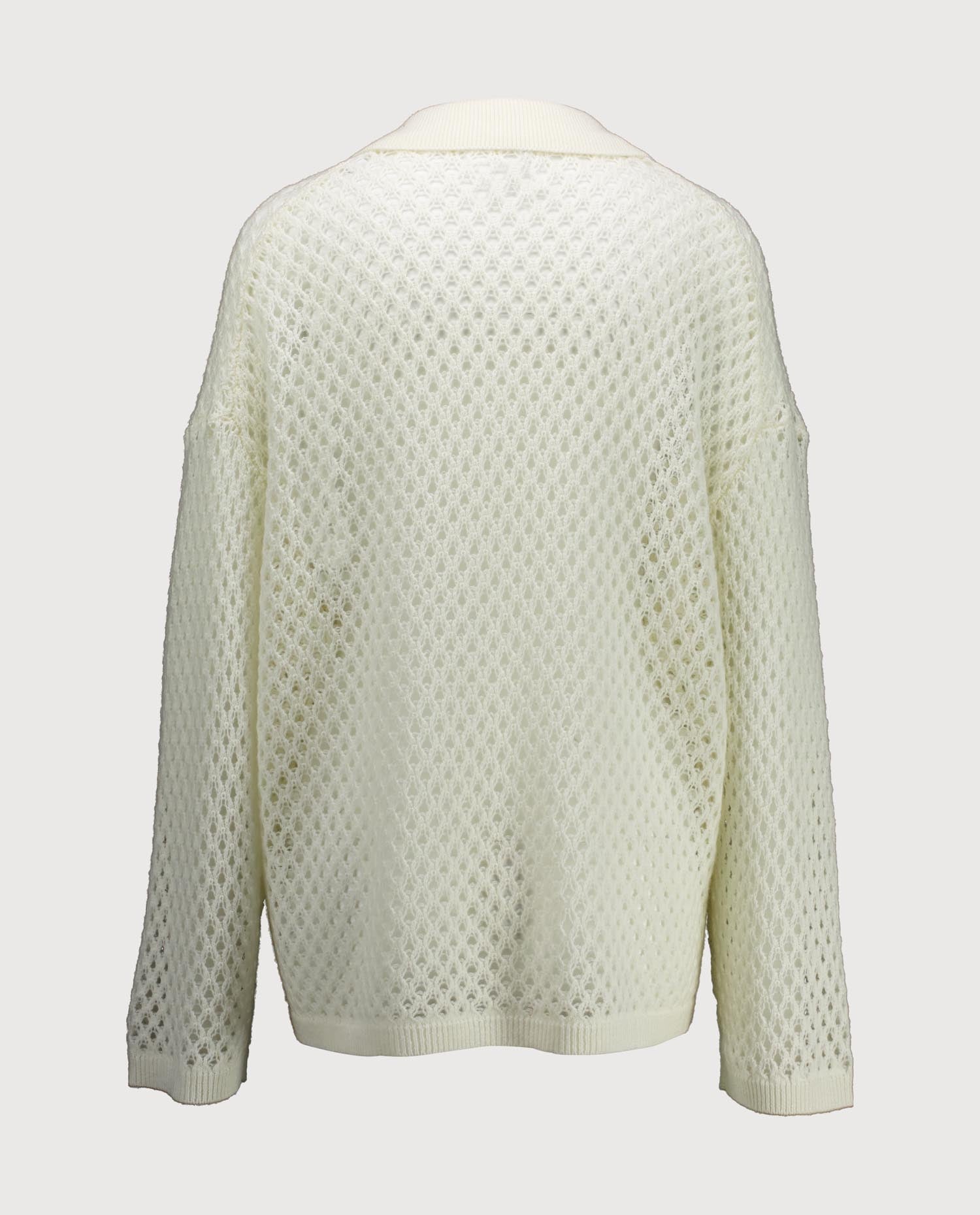 263-20600-40_2 - Allude - 30% Cashmere 70% Wolle Active Capsule Summer 2026 Damen Langarm NEW Pullover SAPG::263-20600 Spring/Summer 2026 Weiß Wolle