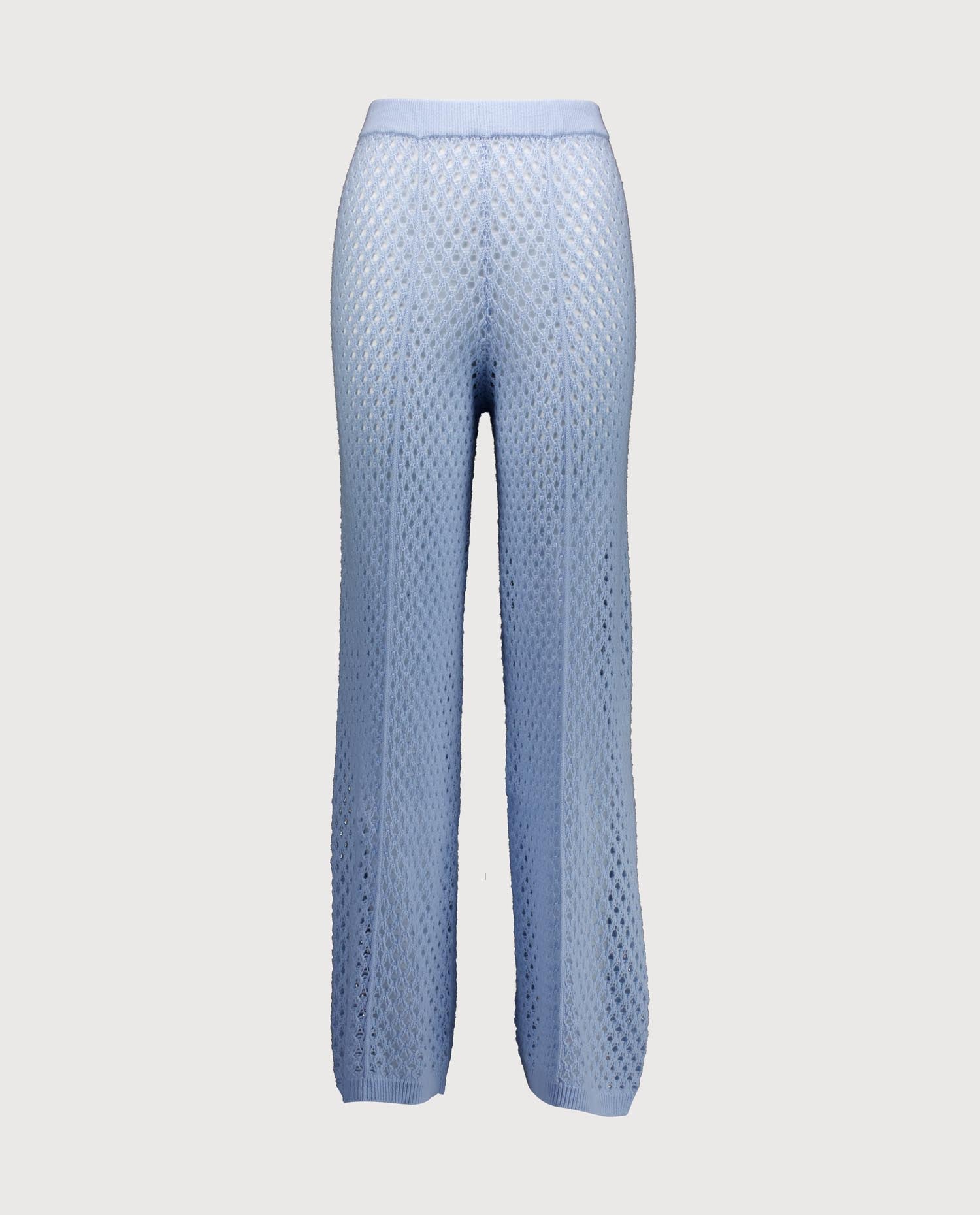 263-20602-11_1 - Allude - 30% Cashmere 70% Wolle Active Blau Capsule Summer 2026 Damen Hose NEW SAPG::263-20602 Spring/Summer 2026 Wolle