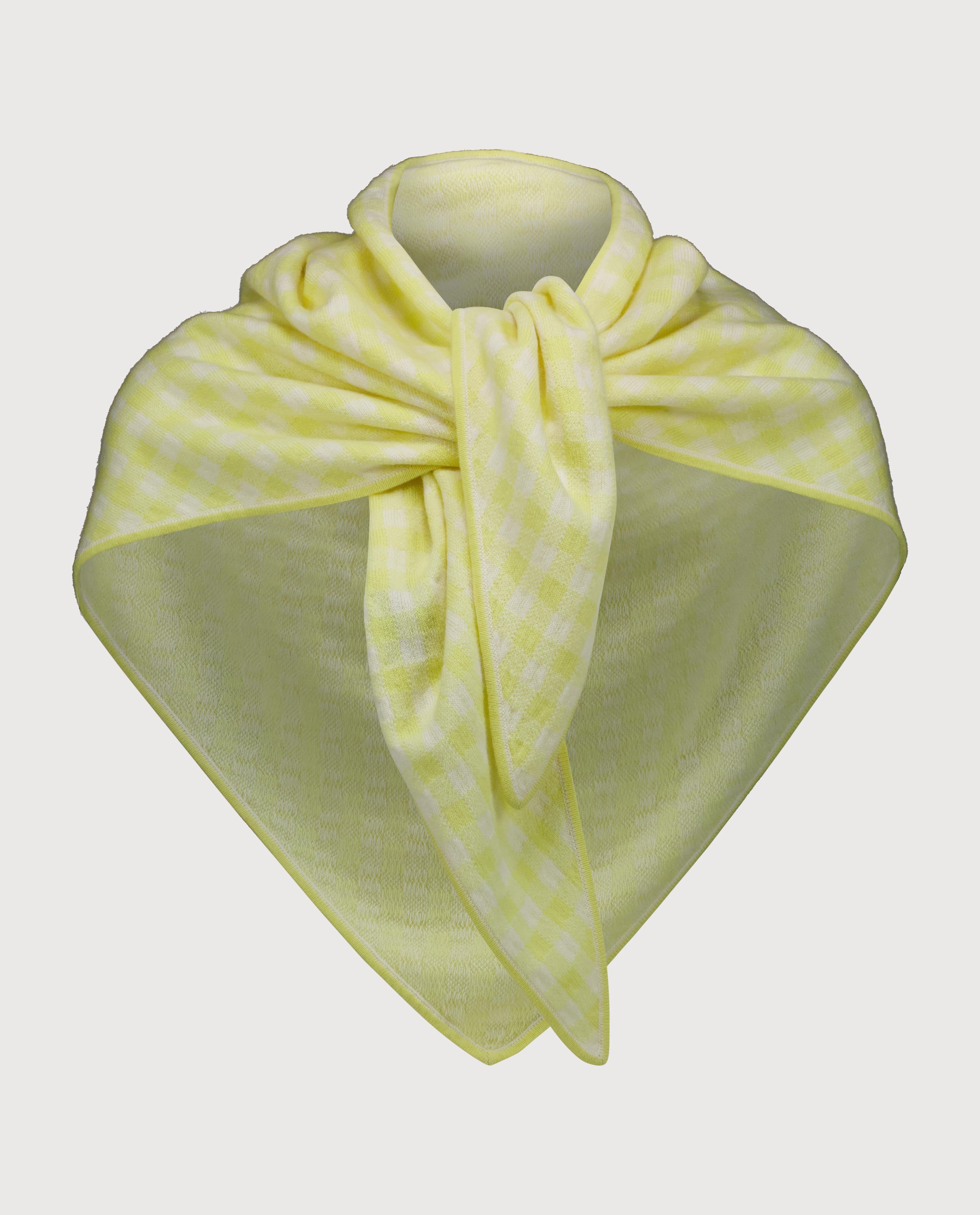 263-20614-2040_1 - Allude - 30% Cashmere 70% Wolle Active Capsule Summer 2026 Damen Gelb NEW SAPG::263-20614 Schal Spring/Summer 2026 Wolle