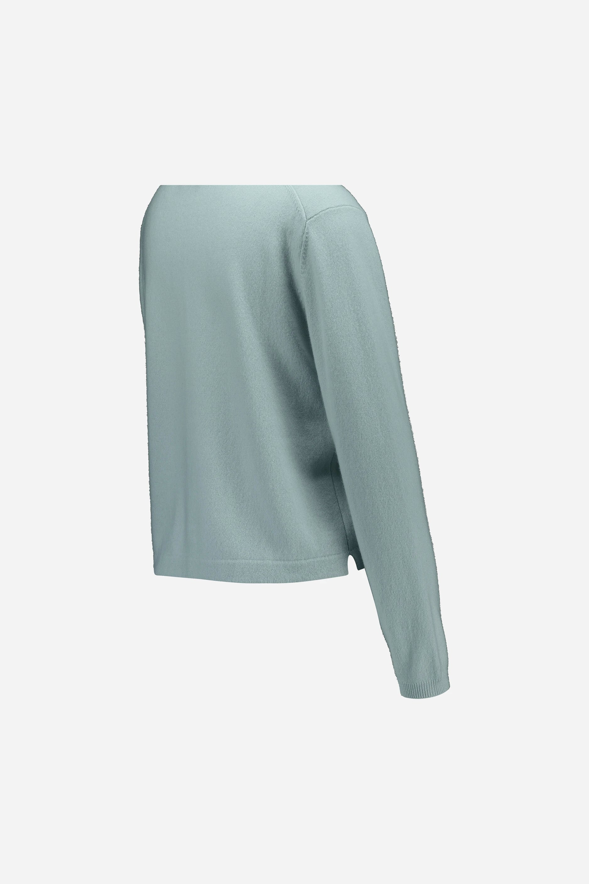 265-11118-10-S_3 - Allude - 100% Cashmere Active Blau Cashmere Damen Fall/Winter 2026/2027 Langarm NEW Polo Pullover SAPG::265-11118