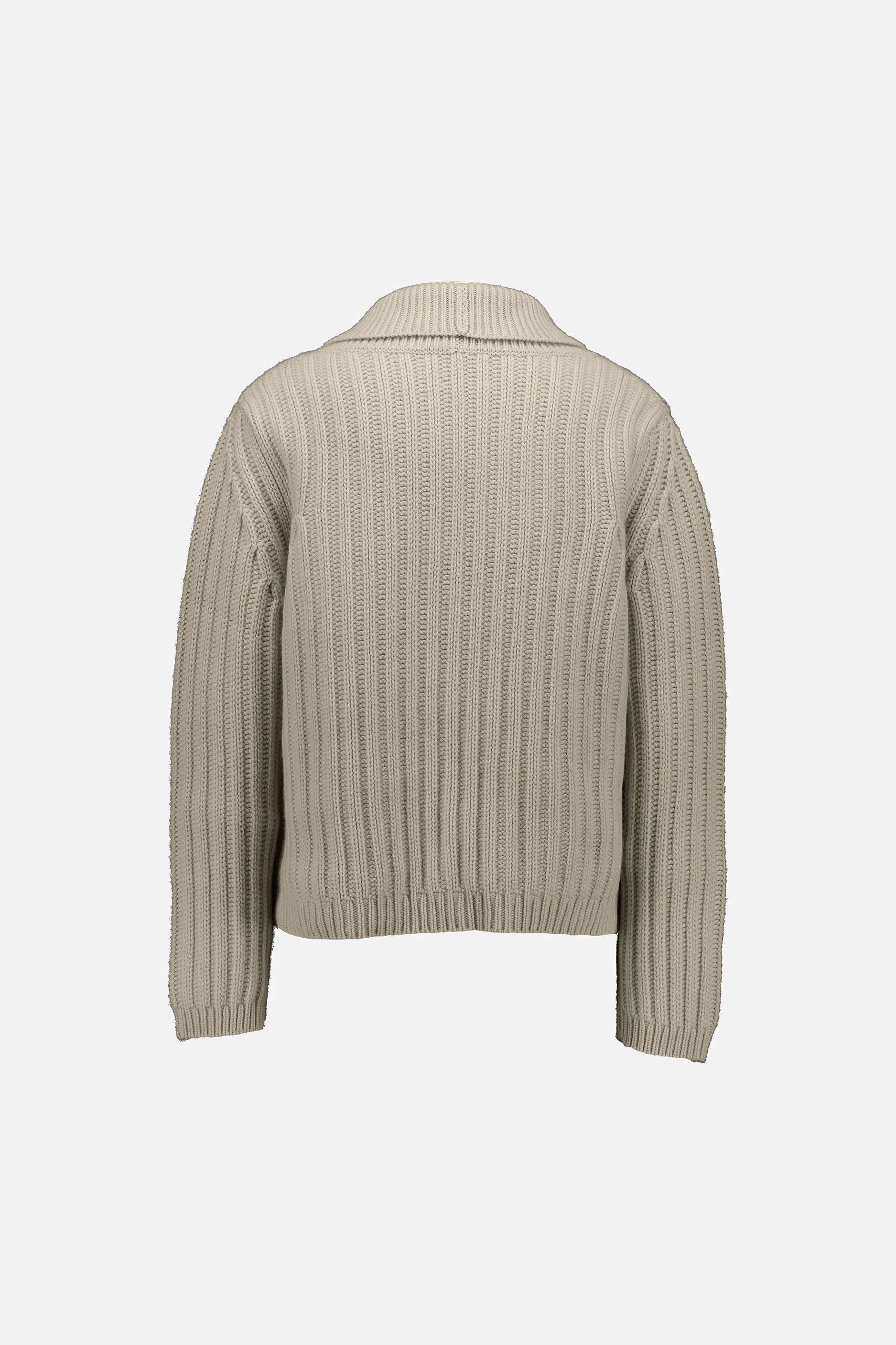 265-11121-43-S_2 - Allude - 100% Cashmere Active Beige Cashmere Damen Fall/Winter 2026/2027 Langarm NEW SAPG::265-11121 Schalkragen Strickjacke