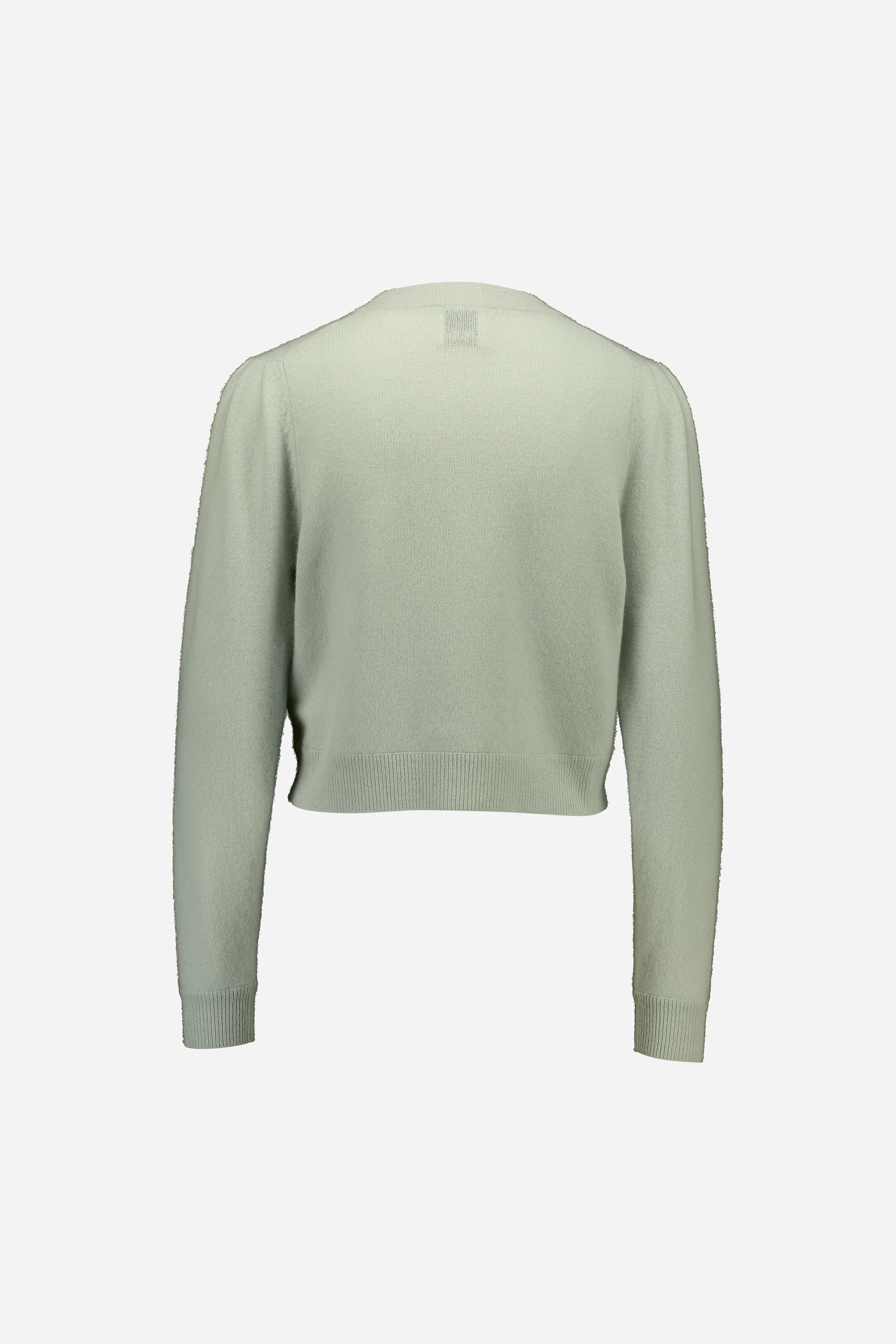 265-11131-30-S_2 - Allude - 100% Cashmere Active Cashmere Damen Fall/Winter 2026/2027 Grün Langarm NEW Rundhals SAPG::265-11131 Strickjacke