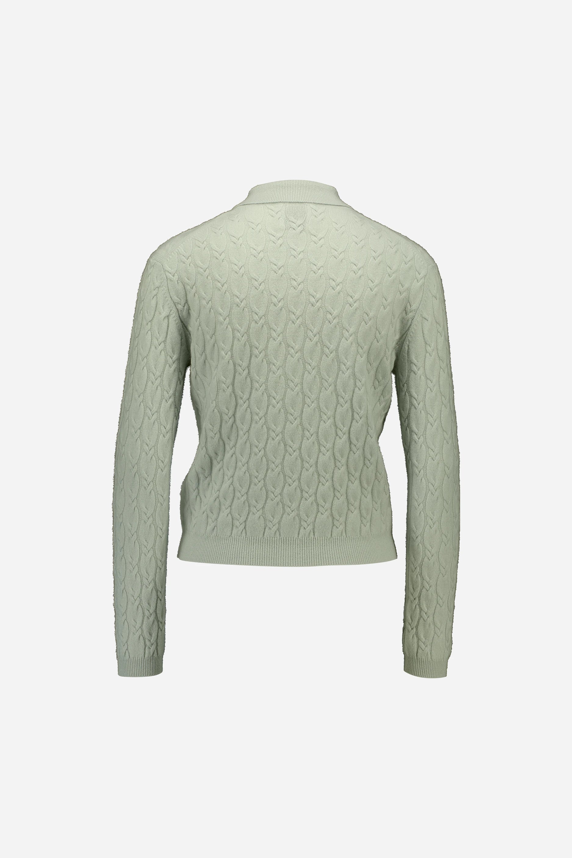 265-11140-30-S_2 - Allude - 100% Cashmere Active Cashmere Damen Fall/Winter 2026/2027 Grün Langarm NEW SAPG::265-11140 Strickjacke