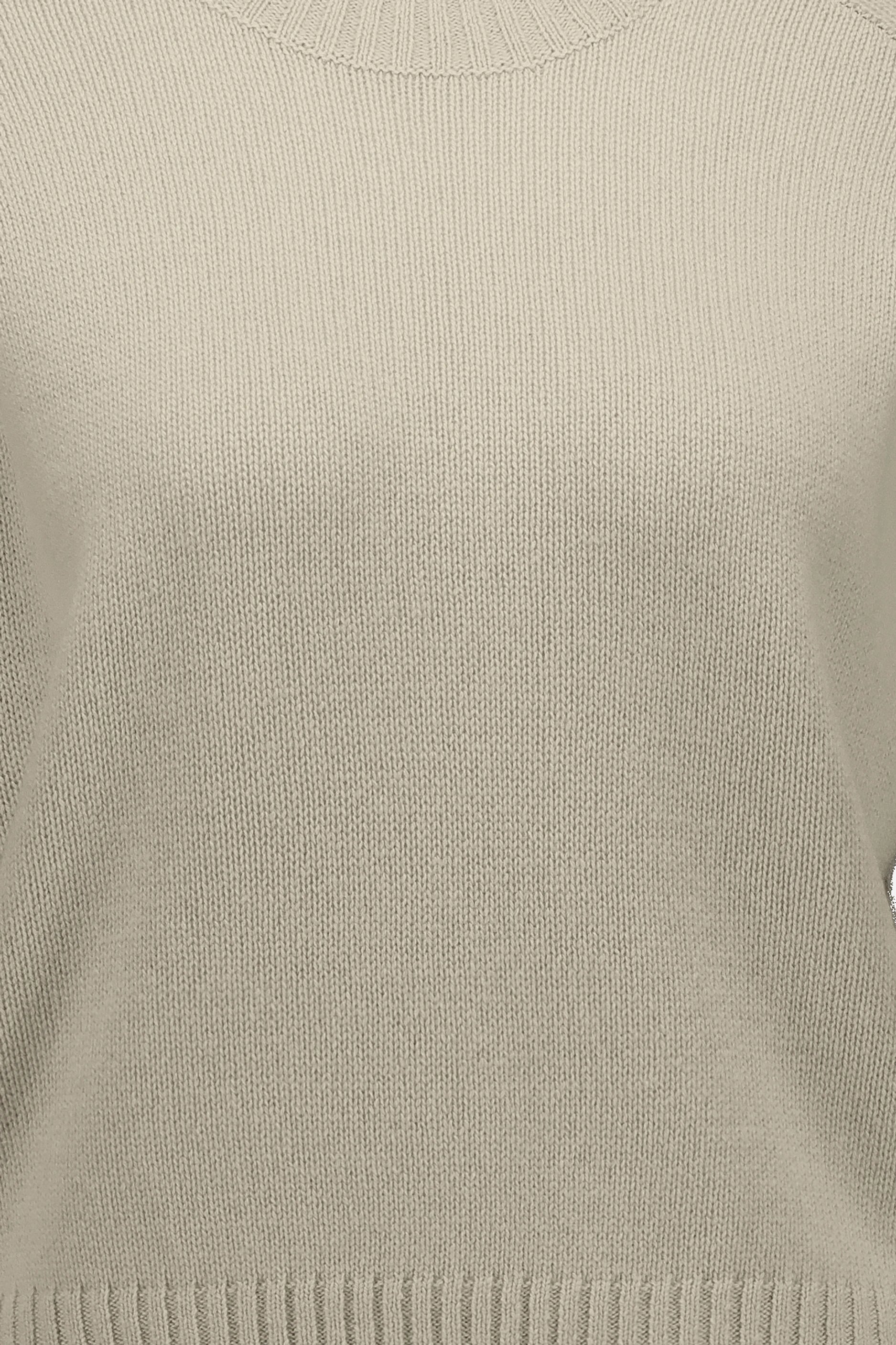 265-11152-43-S_4 - Allude - 1/4 Arm 100% Cashmere Active Beige Cashmere Damen Fall/Winter 2026/2027 NEW Pullover Rundhals SAPG::265-11152