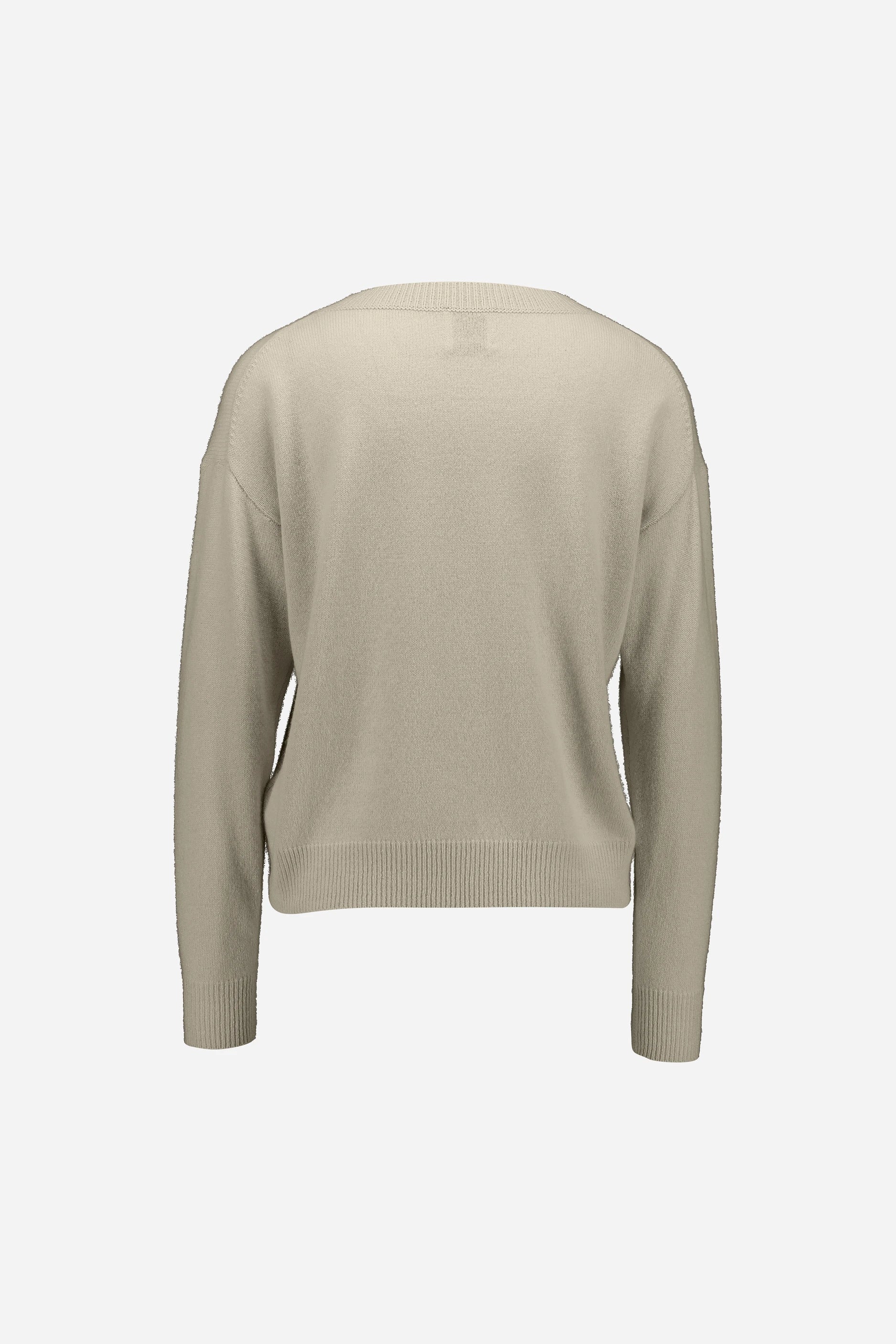 265-11176-43-S_2 - Allude - 100% Cashmere Active Beige Cashmere Damen Fall/Winter 2026/2027 Langarm NEW Pullover SAPG::265-11176 U-Boot