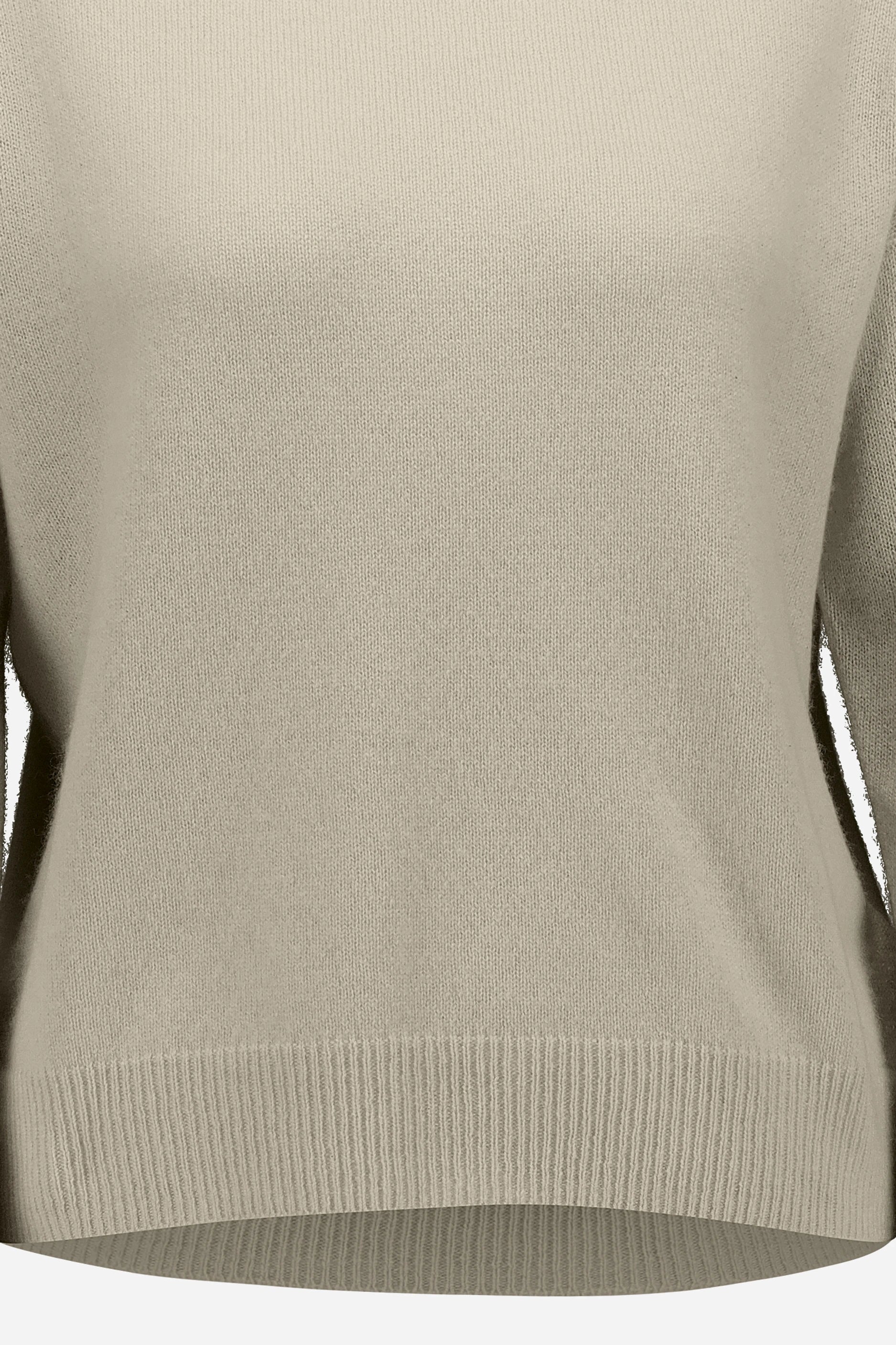 265-11176-43-S_4 - Allude - 100% Cashmere Active Beige Cashmere Damen Fall/Winter 2026/2027 Langarm NEW Pullover SAPG::265-11176 U-Boot