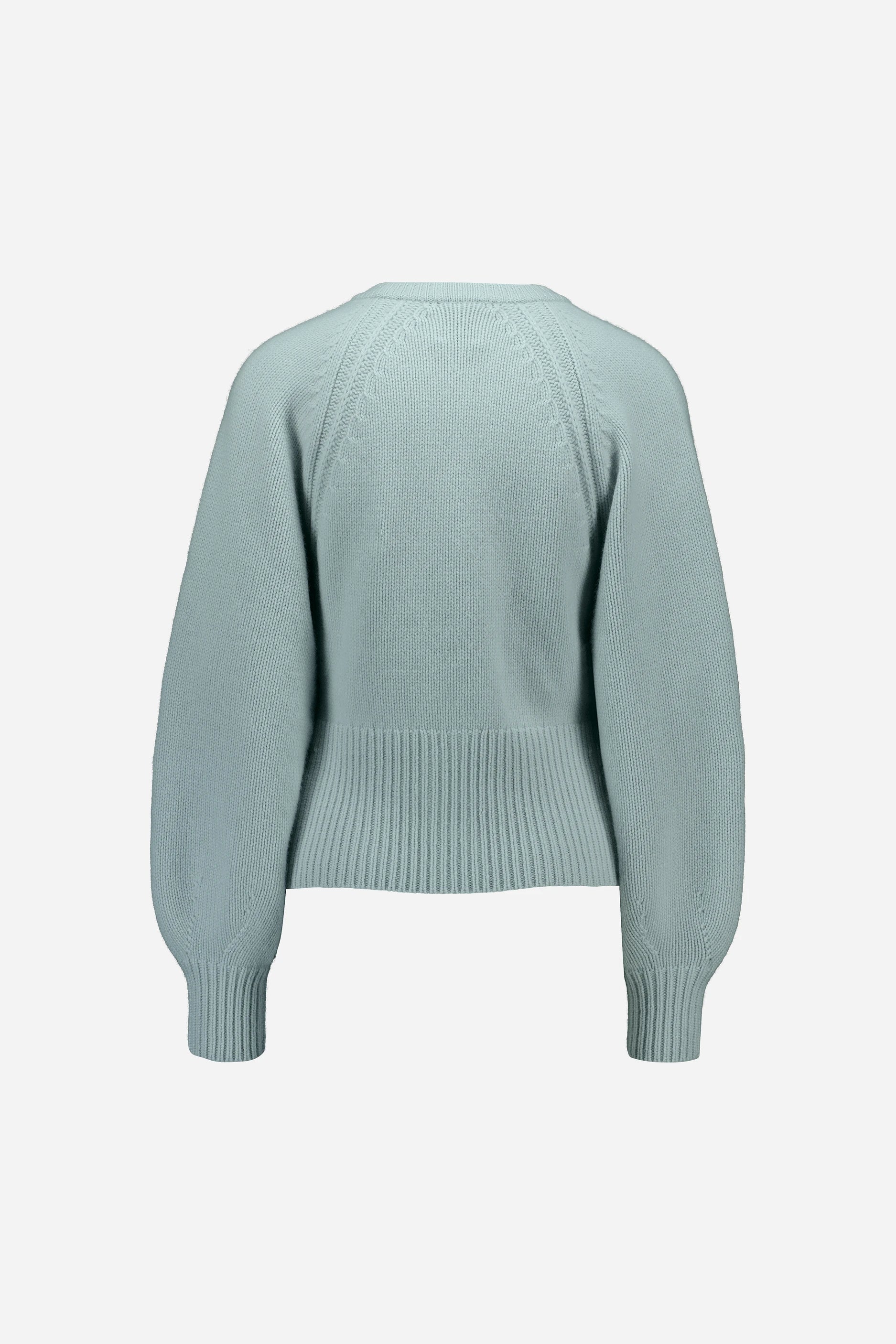 265-11186-10-S_2 - Allude - 100% Cashmere Active Blau Cashmere Damen Fall/Winter 2026/2027 Halbarm NEW Rundhals SAPG::265-11186 Strickjacke