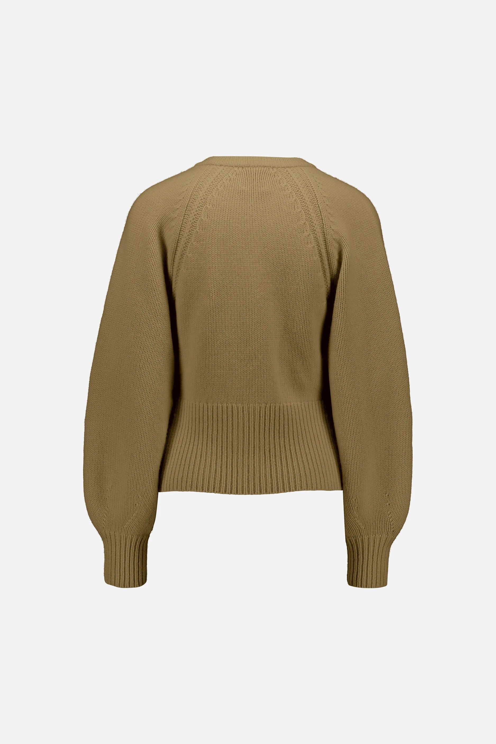 265-11186-45-S_2 - Allude - 100% Cashmere Active Beige Cashmere Damen Fall/Winter 2026/2027 Halbarm NEW Rundhals SAPG::265-11186 Strickjacke
