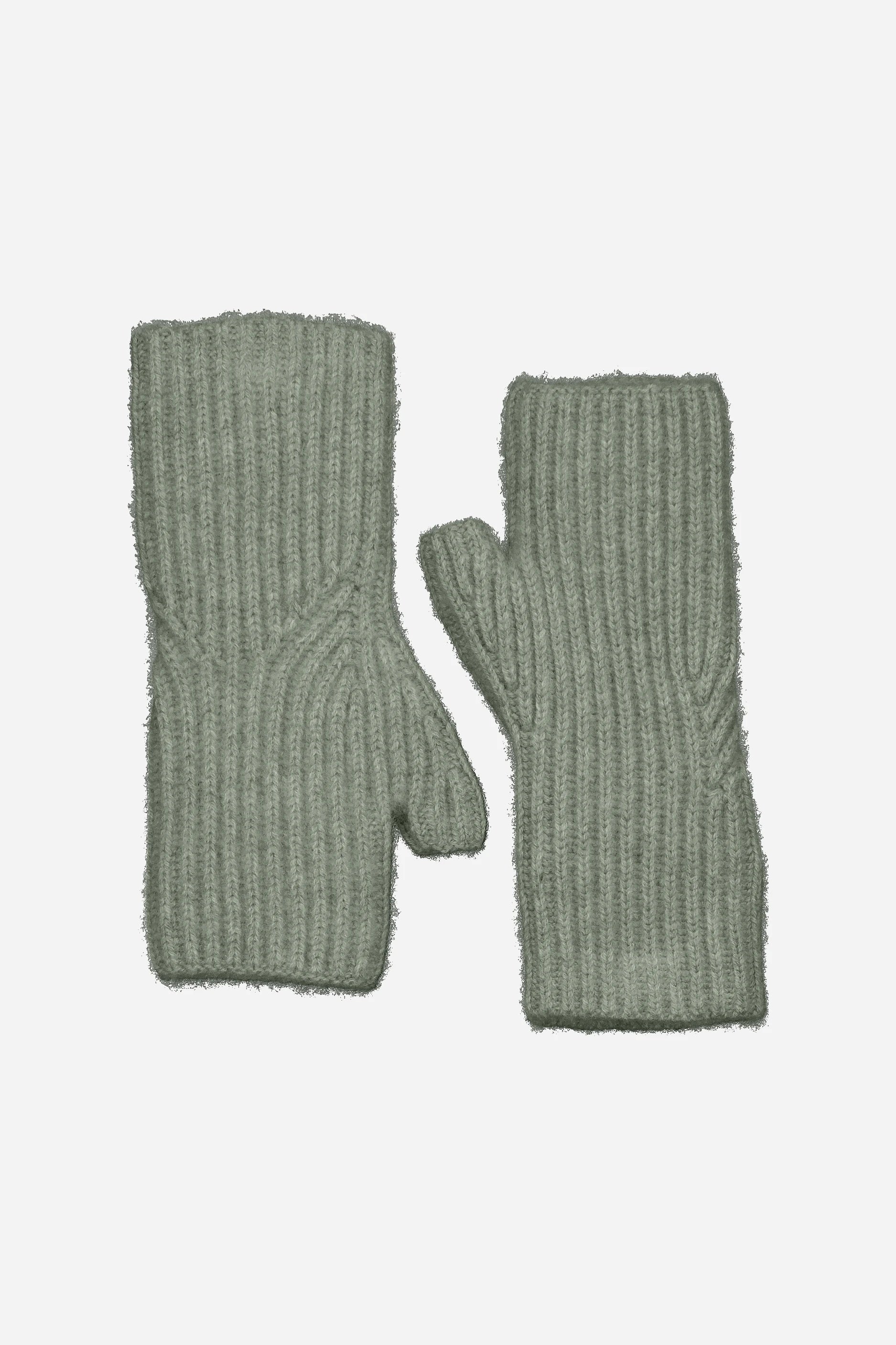 265-11227-30-one_1 - Allude - 100% Cashmere Active Cashmere Damen Damen Accessoires Fall/Winter 2026/2027 Grün Handschuhe NEW SAPG::265-11227
