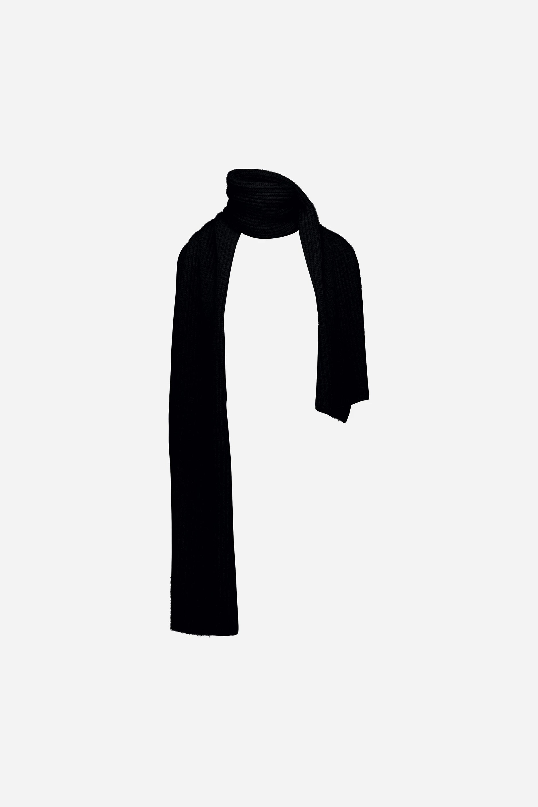 265-11246-90-one_1 - Allude - 100% Cashmere Active Cashmere Damen Damen Accessoires Fall/Winter 2026/2027 NEW SAPG::265-11246 Schal Schwarz