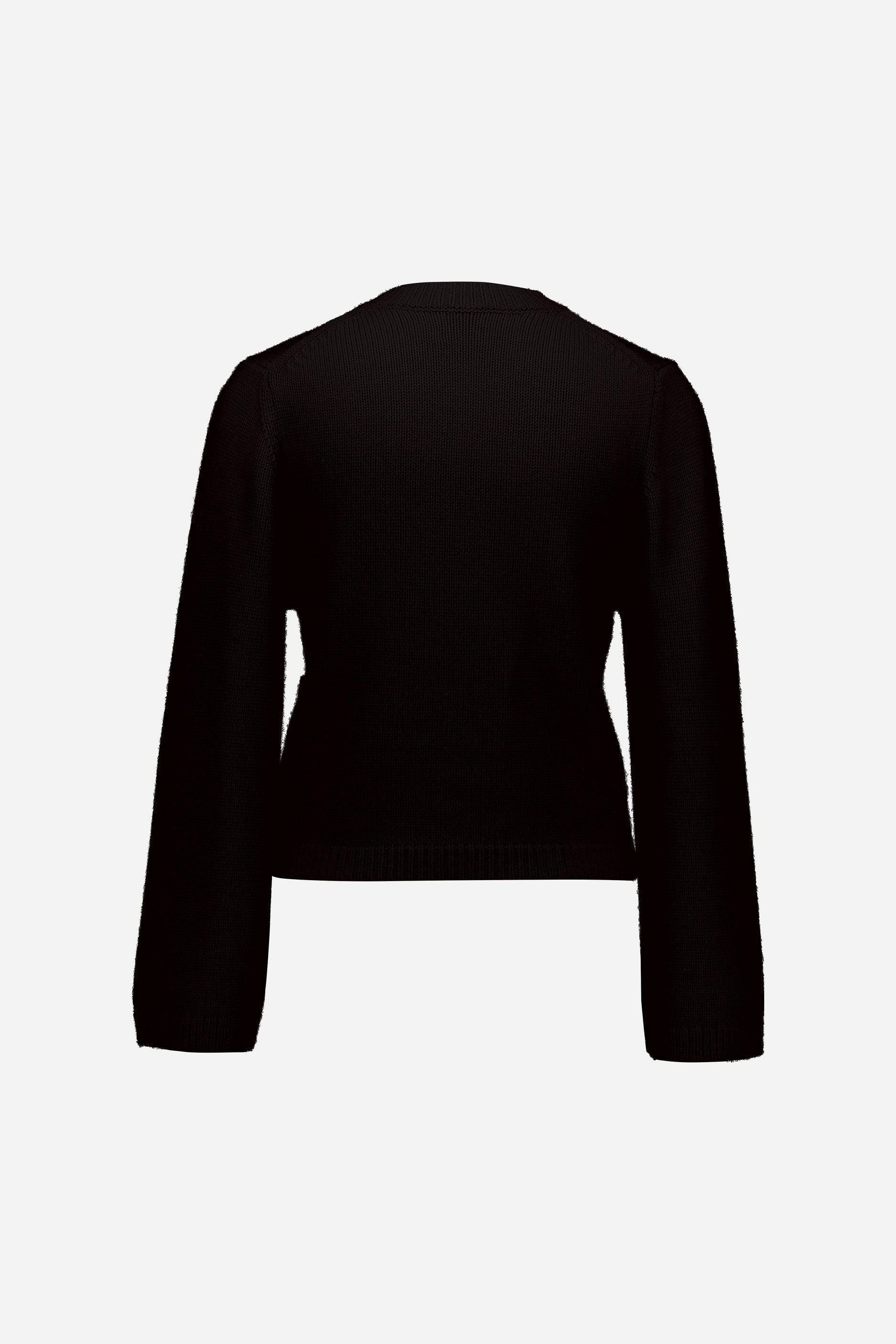 265-17071-49-2 - Allude - 30% Cashmere 70% Wolle Active Braun Damen Fall/Winter 2026/2027 Langarm NEW Rundhals SAPG::265-17071 Strickjacke Wolle