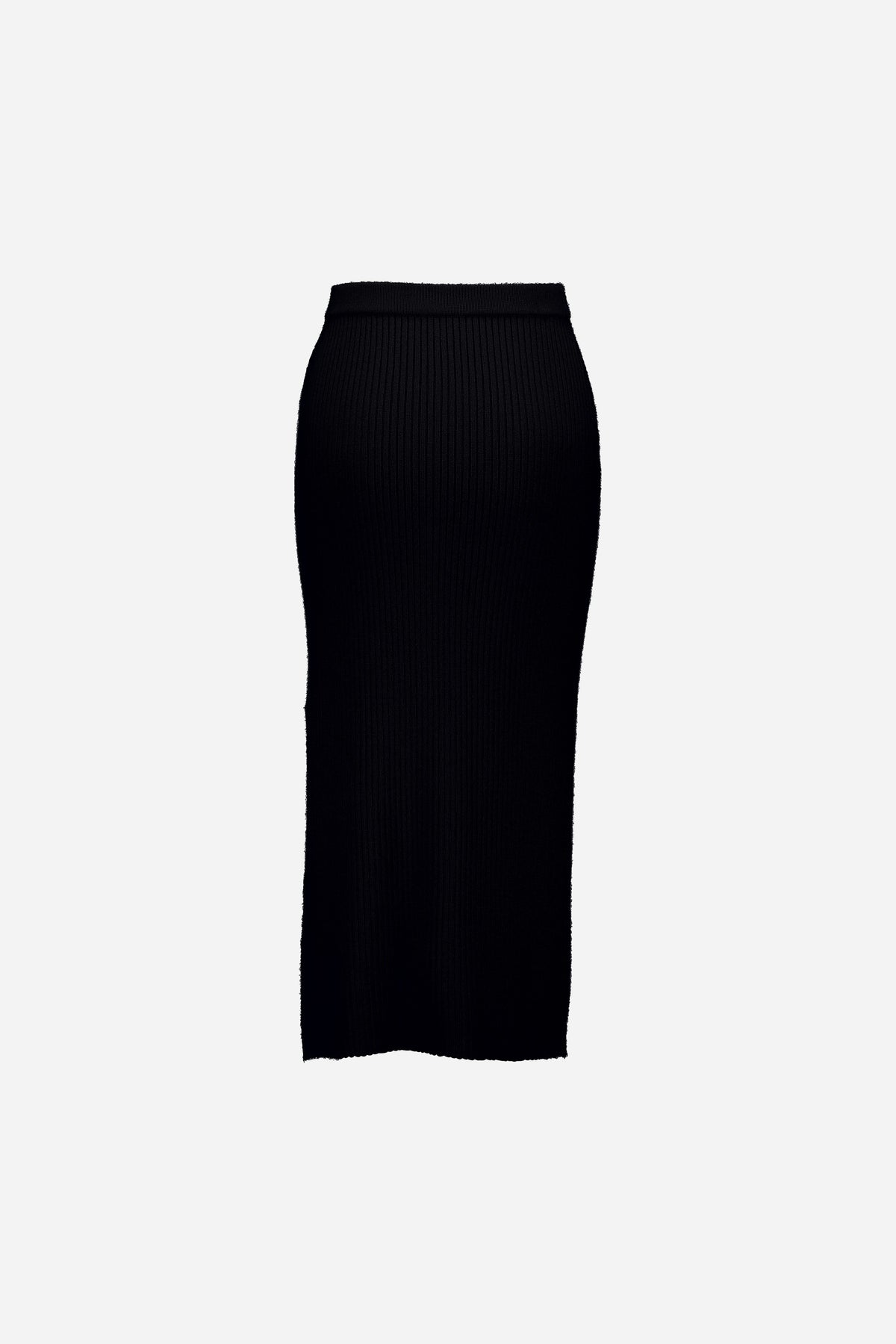 265-17081-90-2 - Allude - 30% Cashmere 70% Wolle Active Damen Fall/Winter 2026/2027 NEW Rock SAPG::265-17081 Schwarz Wolle