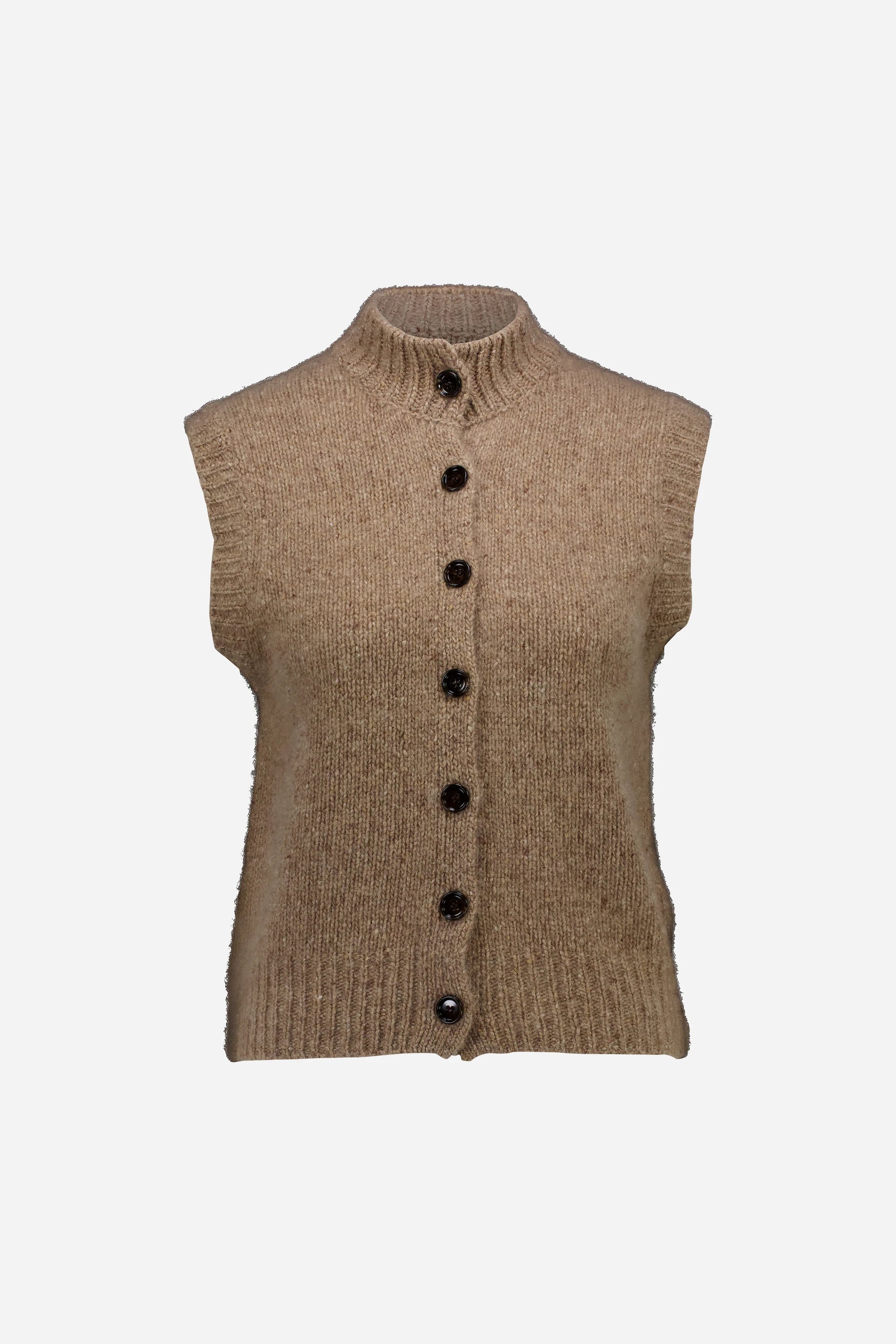 265-60003-48-S_1 - Allude - 100% Cashmere Active Beige Cashmere Damen Fall/Winter 2026/2027 NEW SAPG::265-60003 Weste