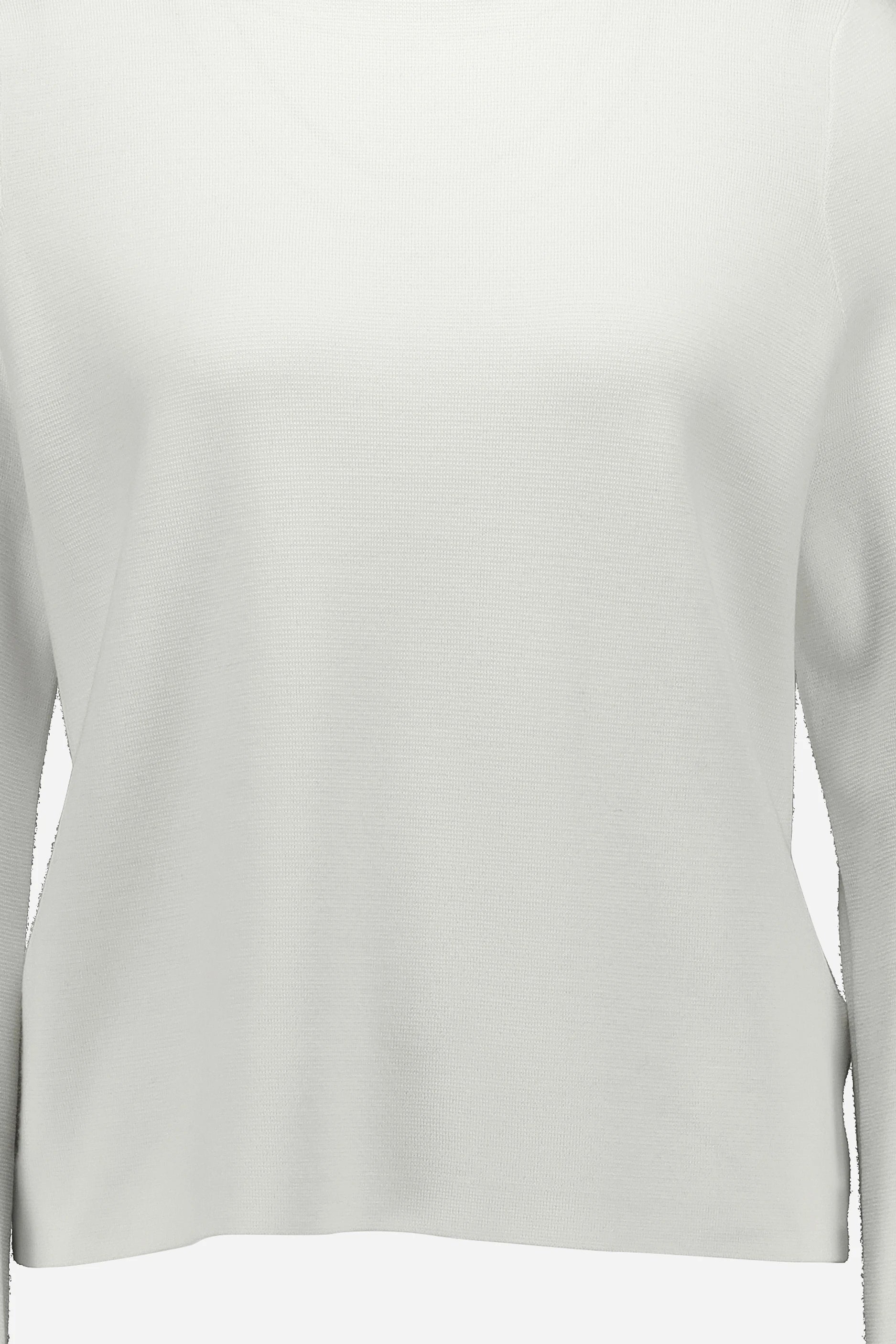 265-64041-440-S_4 - Allude - 100% Wolle (Merino) Active Damen Fall/Winter 2026/2027 Halbarm NEW Pullover SAPG::265-64041 Stehkragen Weiß Wolle