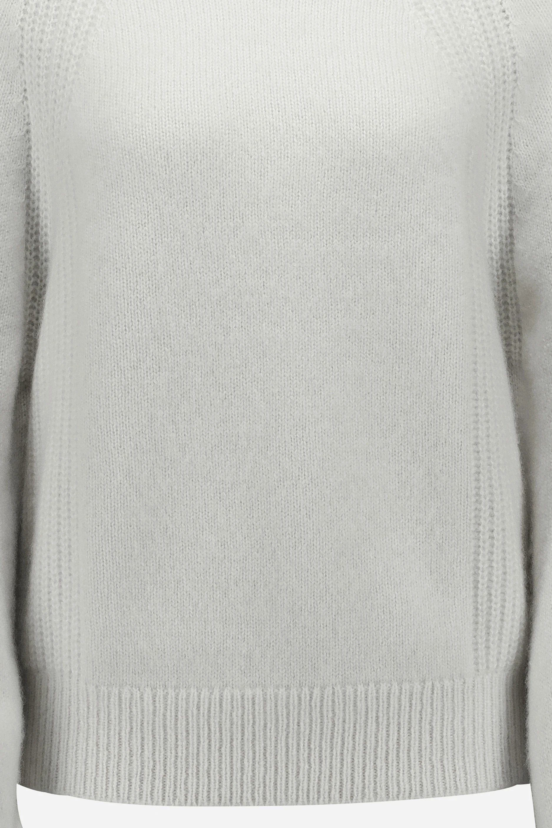 265-77011-40-S_4 - Allude - 25% Seide 75% Cashmere Active Cashmere Damen Fall/Winter 2026/2027 Langarm NEW Pullover Rundhals SAPG::265-77011 Weiß