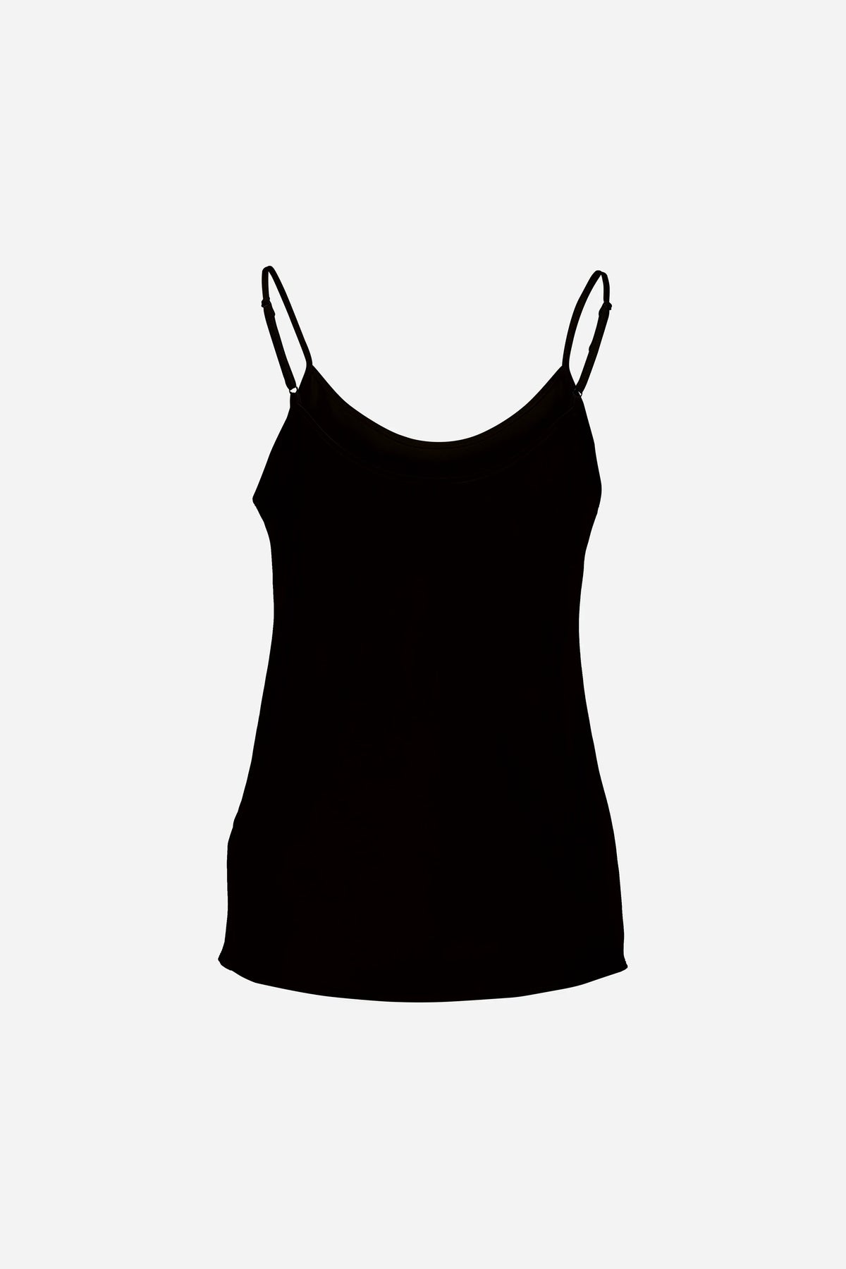 265-84001-90-S_2 - Allude - 7% Elastan 93% Silk Active Damen Fall/Winter 2026/2027 NEW SAPG::265-84001 Schwarz Seide Top