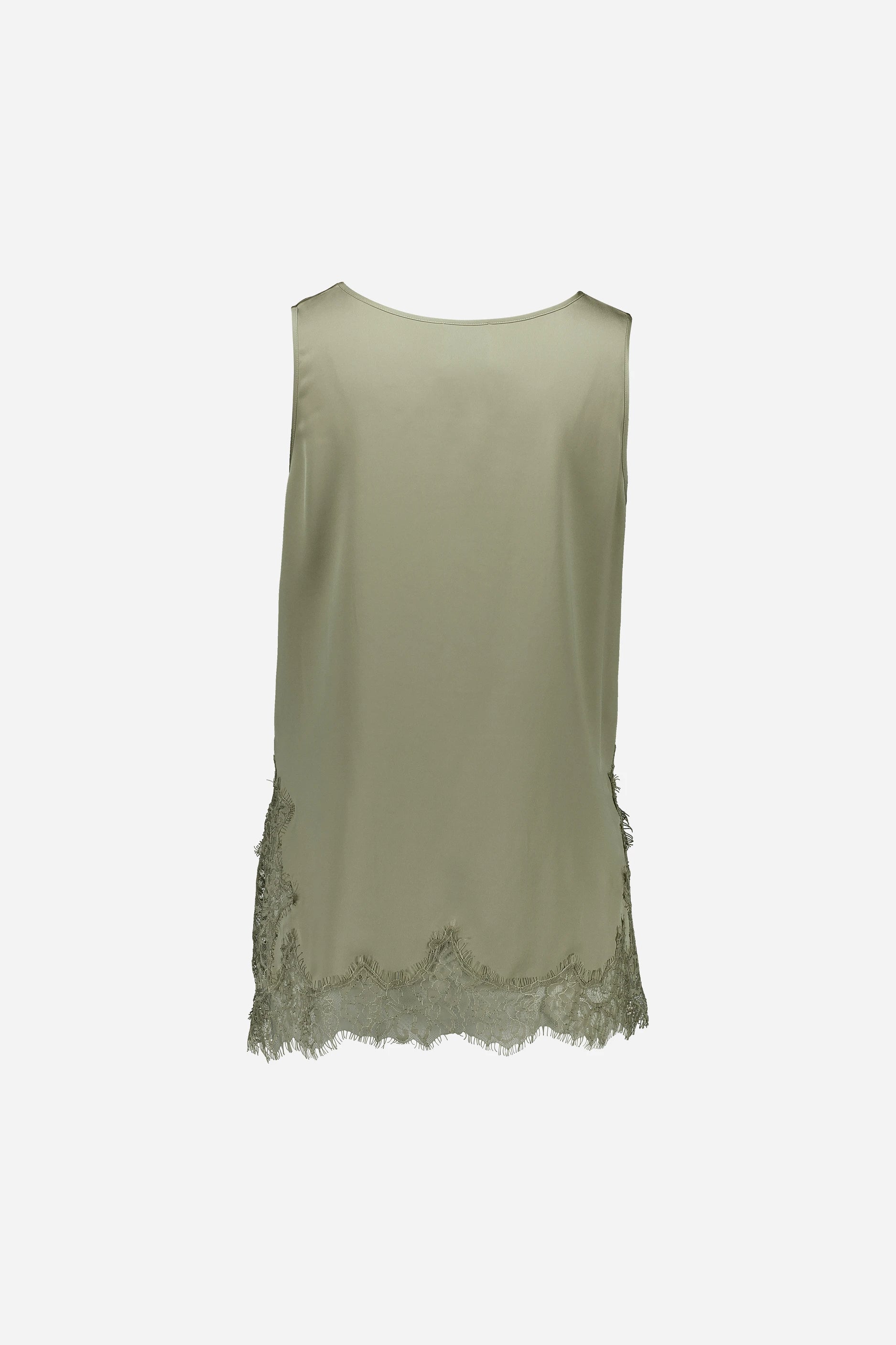 265-84010-30-S_2 - Allude - 7% Elastan 93% Silk Active Damen Fall/Winter 2026/2027 Grün NEW SAPG::265-84010 Seide Top