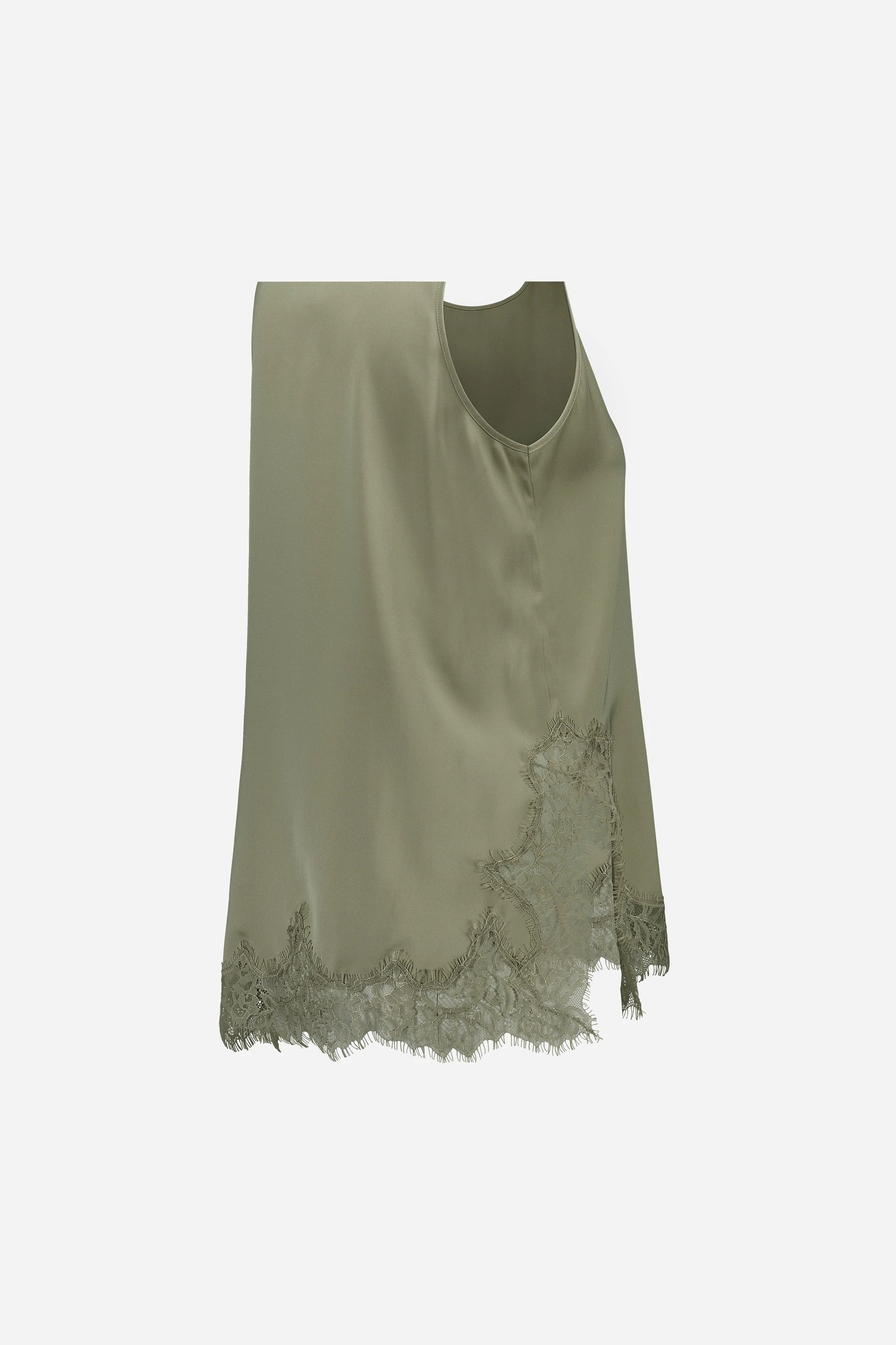 265-84010-30-S_3 - Allude - 7% Elastan 93% Silk Active Damen Fall/Winter 2026/2027 Grün NEW SAPG::265-84010 Seide Top