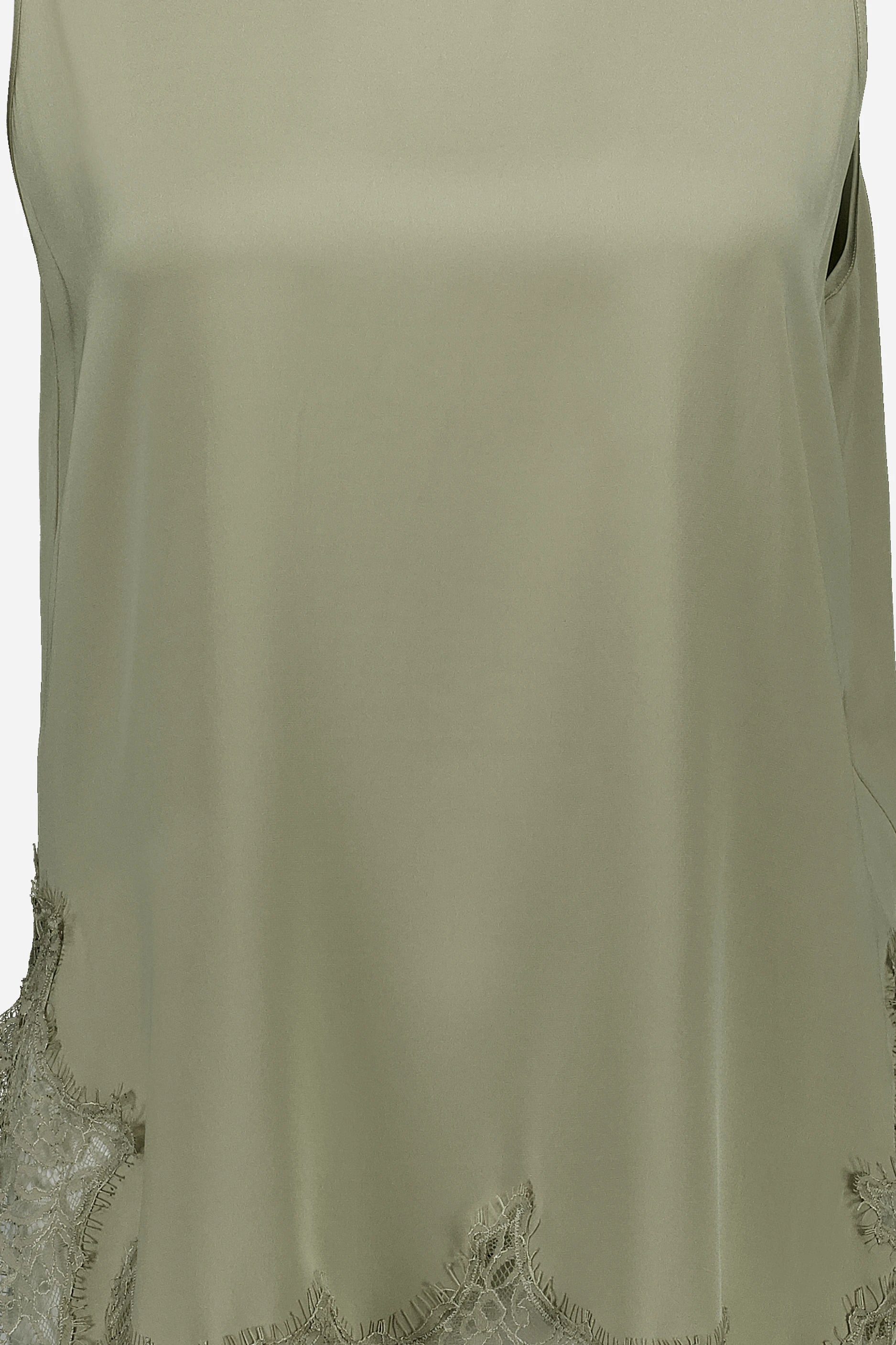 265-84010-30-S_4 - Allude - 7% Elastan 93% Silk Active Damen Fall/Winter 2026/2027 Grün NEW SAPG::265-84010 Seide Top