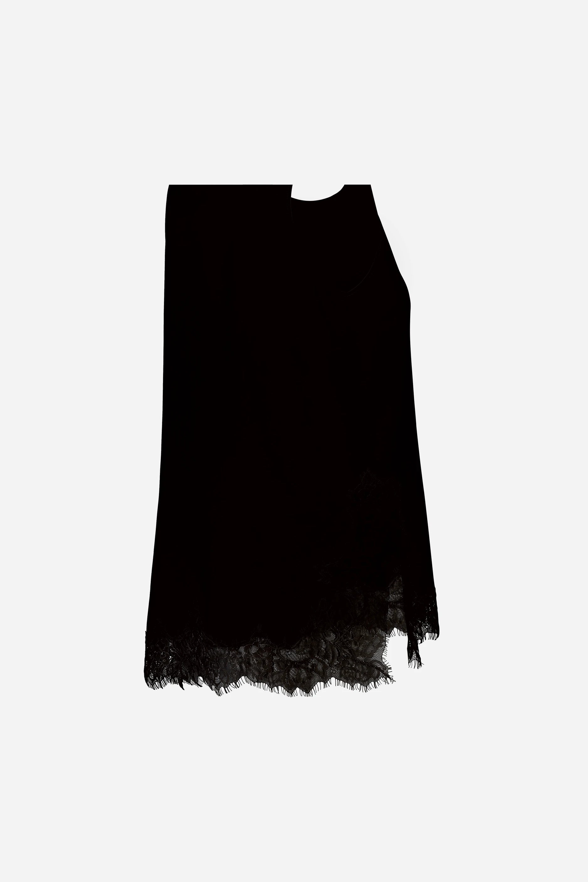 265-84010-90-S_3 - Allude - 7% Elastan 93% Silk Active Damen Fall/Winter 2026/2027 NEW SAPG::265-84010 Schwarz Seide Top