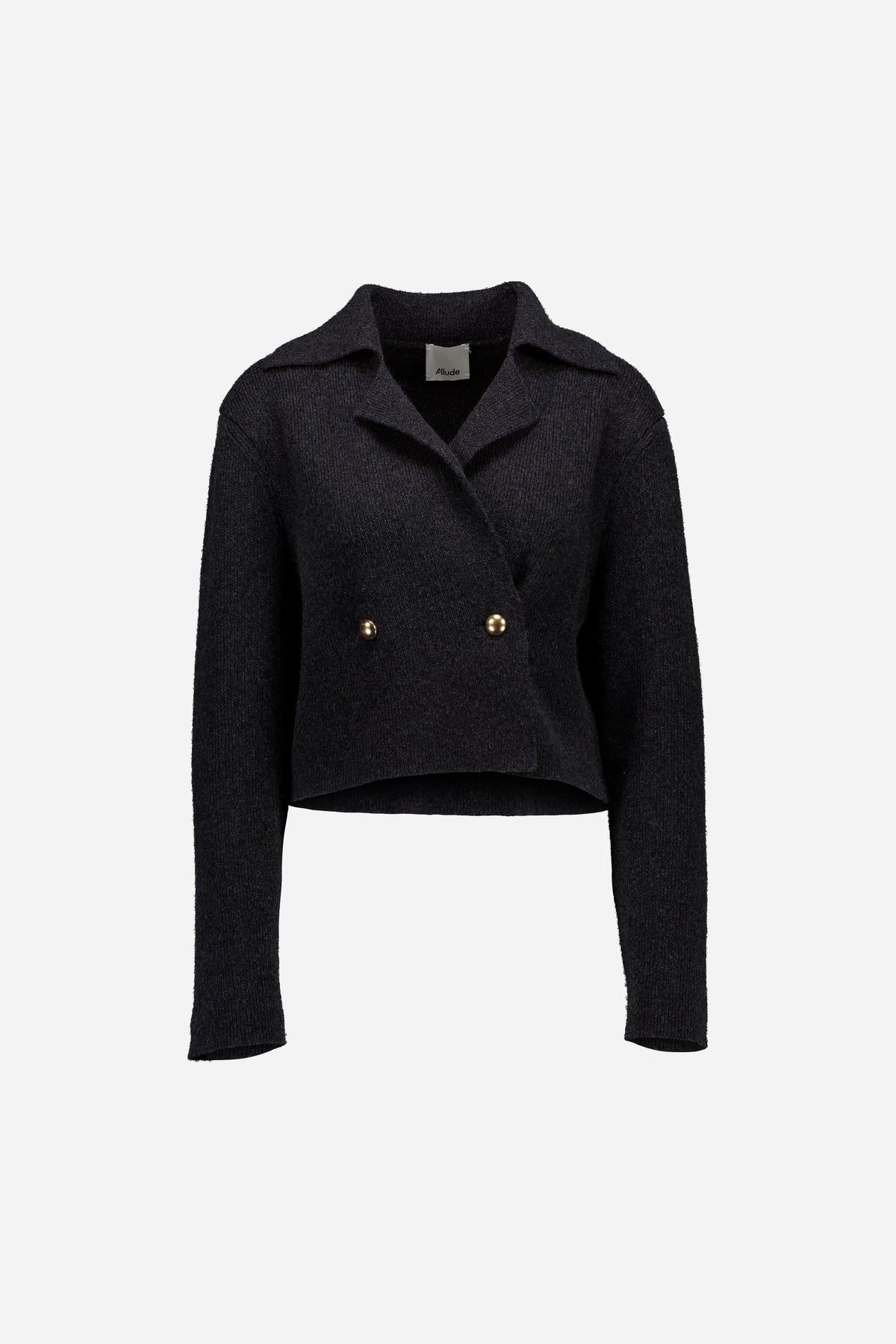 Woll-Mischung Blazer in Grau