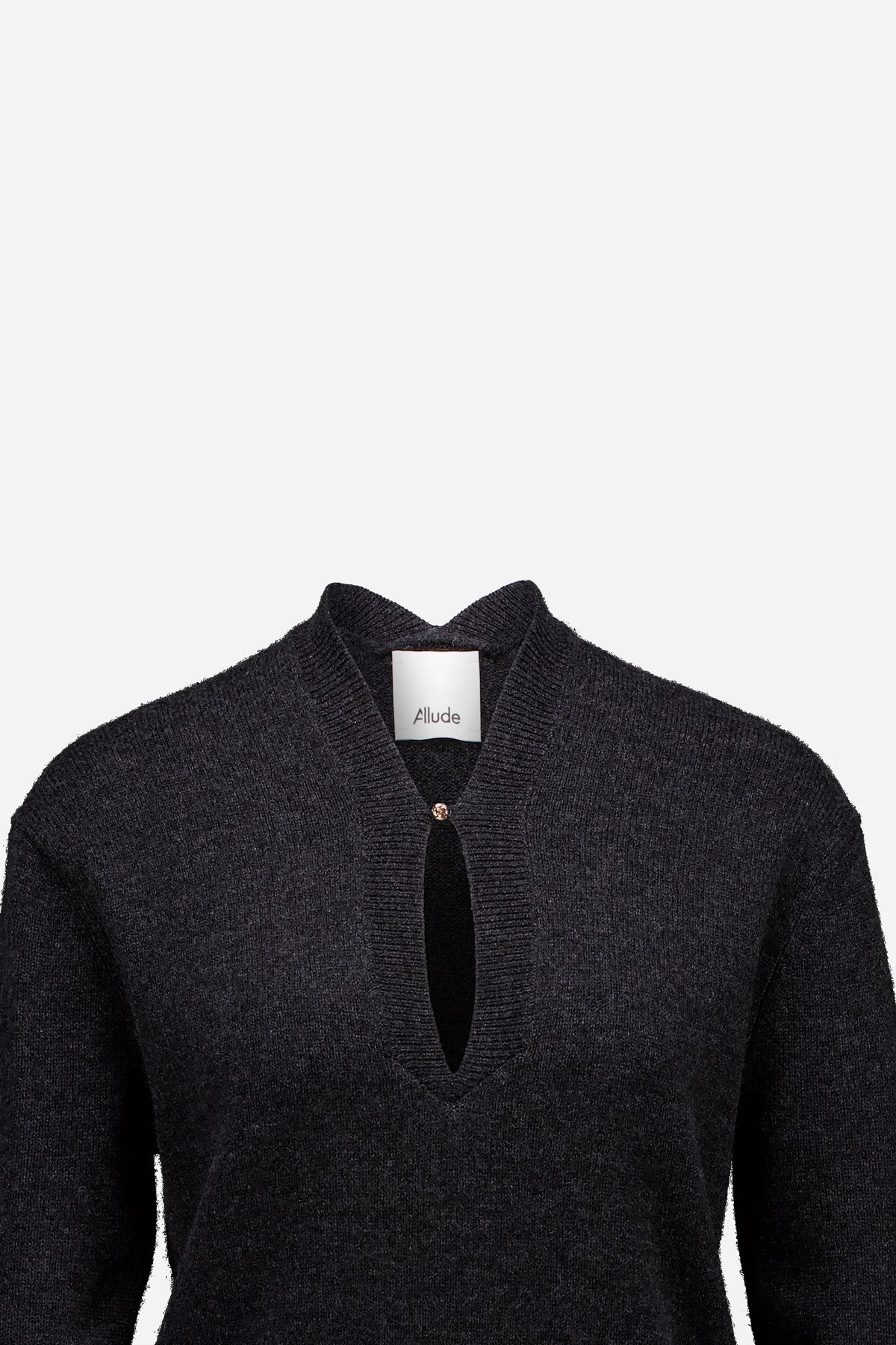 Woll-Mischung Pullover in Grau