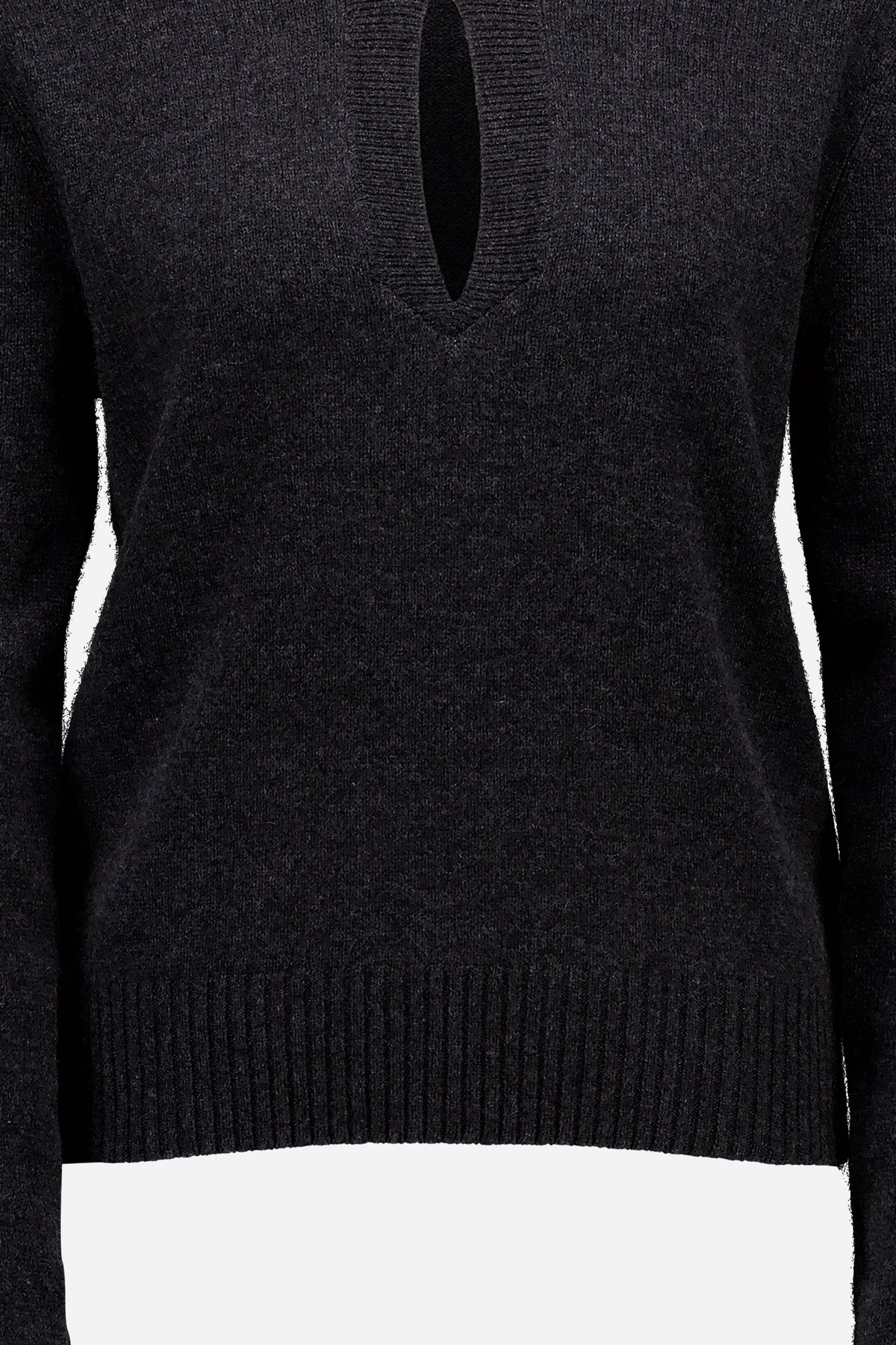 Woll-Mischung Pullover in Grau